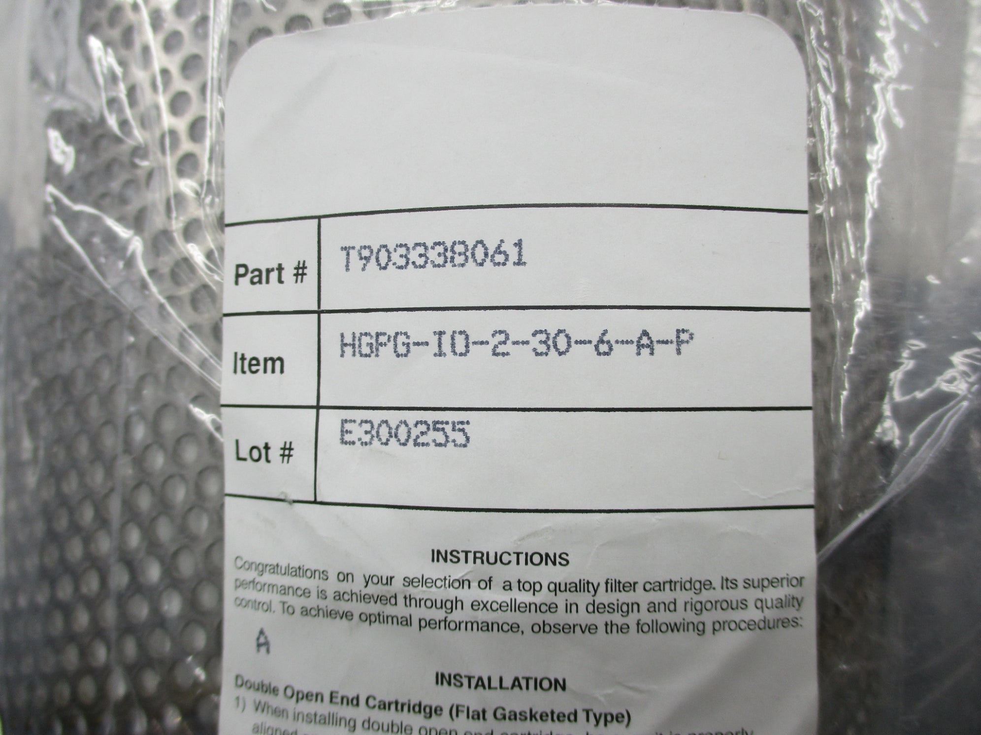 US FILTER T903338061 NSMP