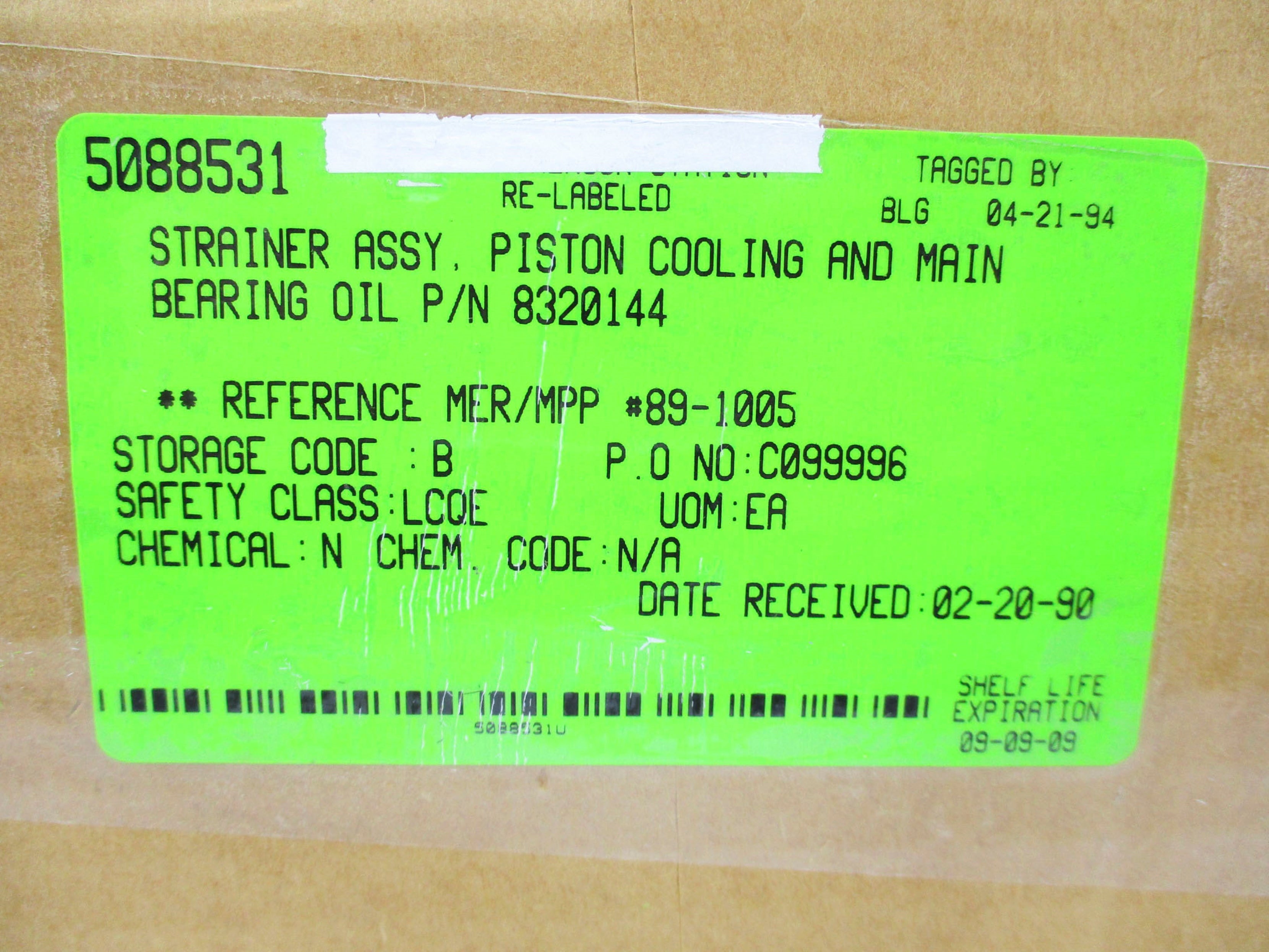 STRAINER 8320144 NSMP
