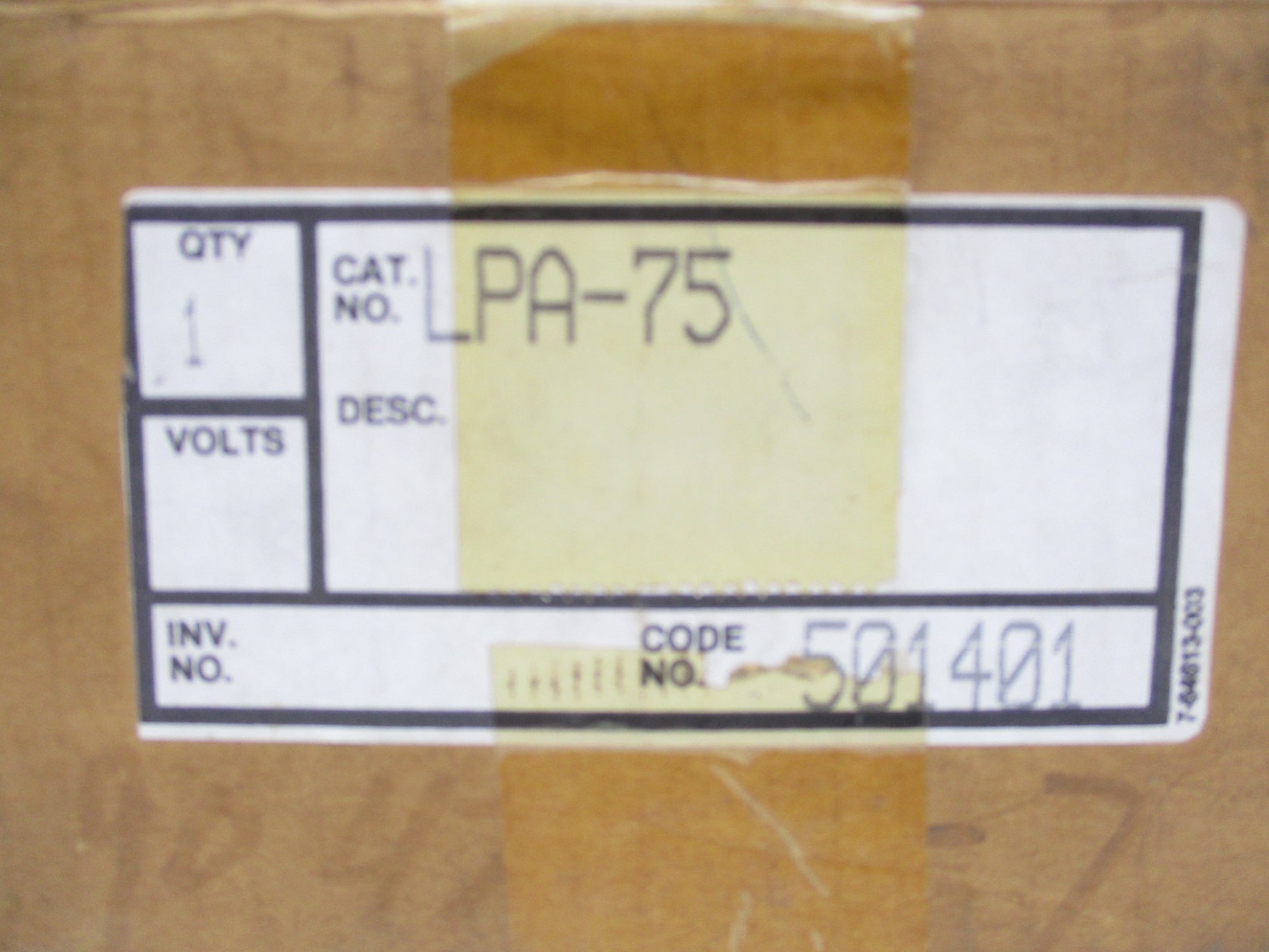 APPLETON LPA-75 NSMP