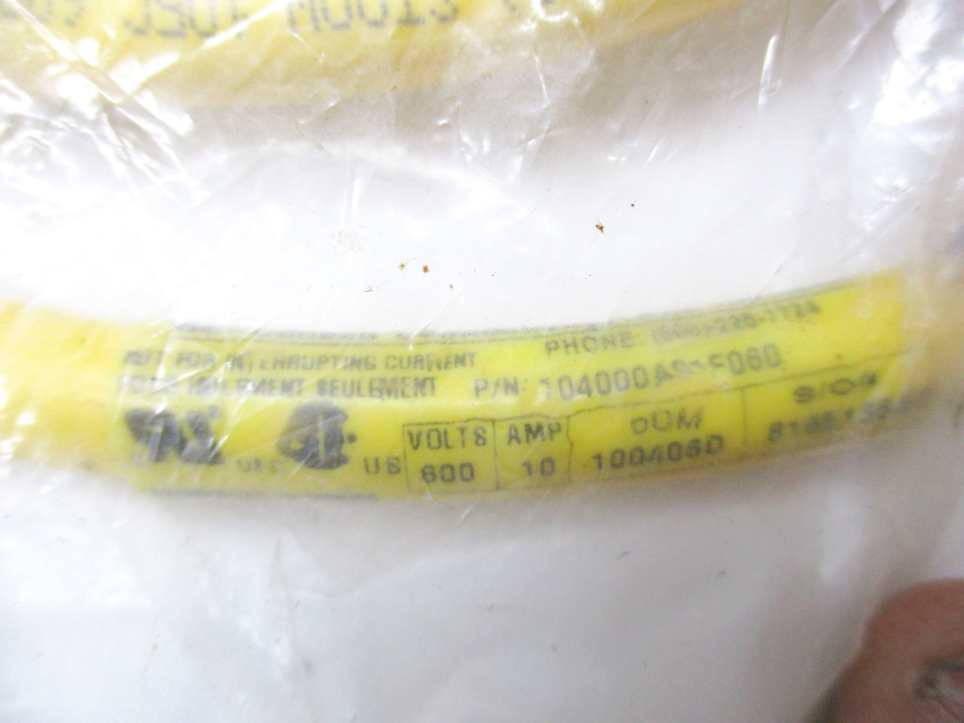 DANIEL WOODHEAD 1300060728 104000A01F060 600V 10A NSMP