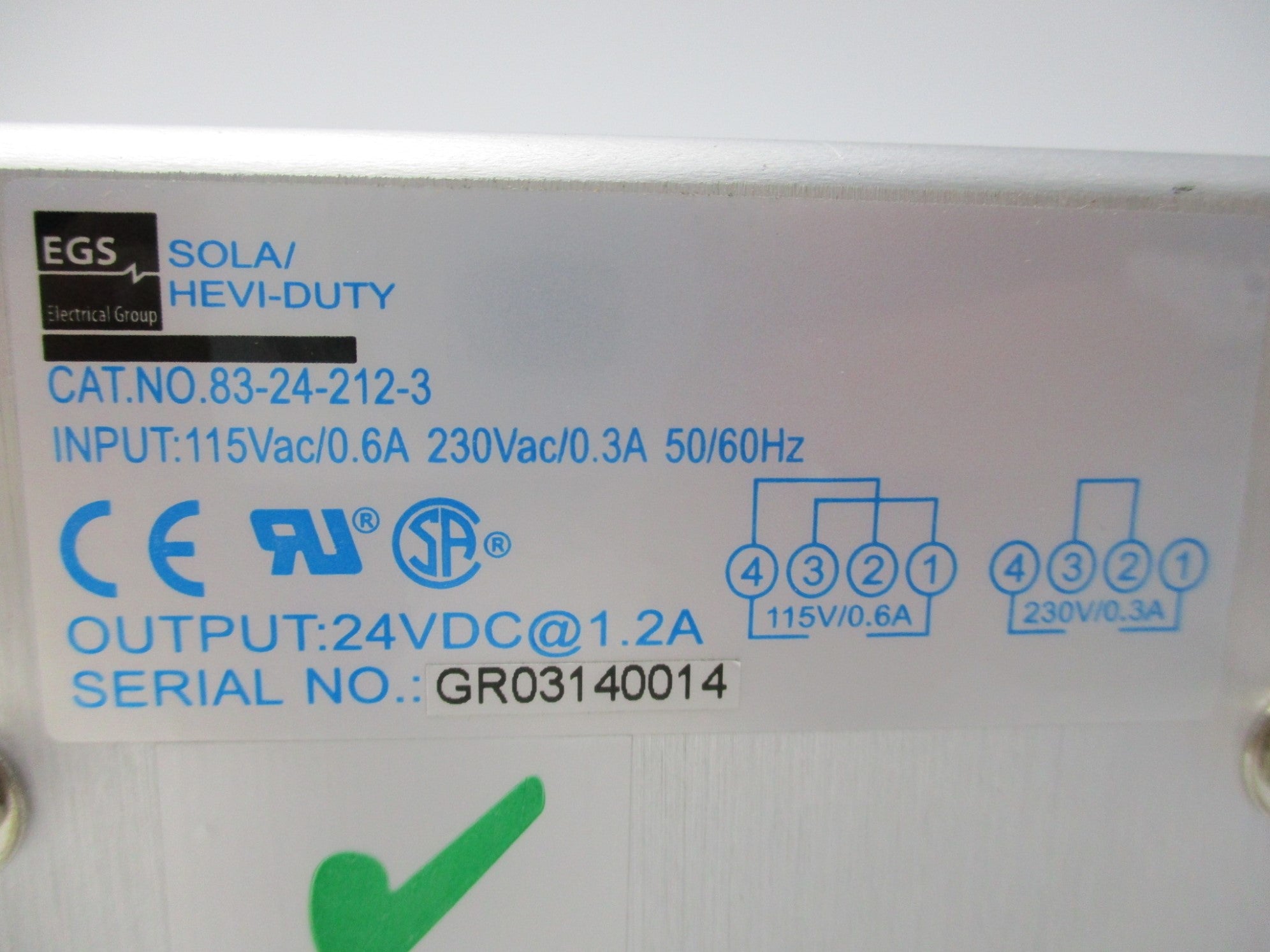 SOLA 83-24-212-3 NSMP