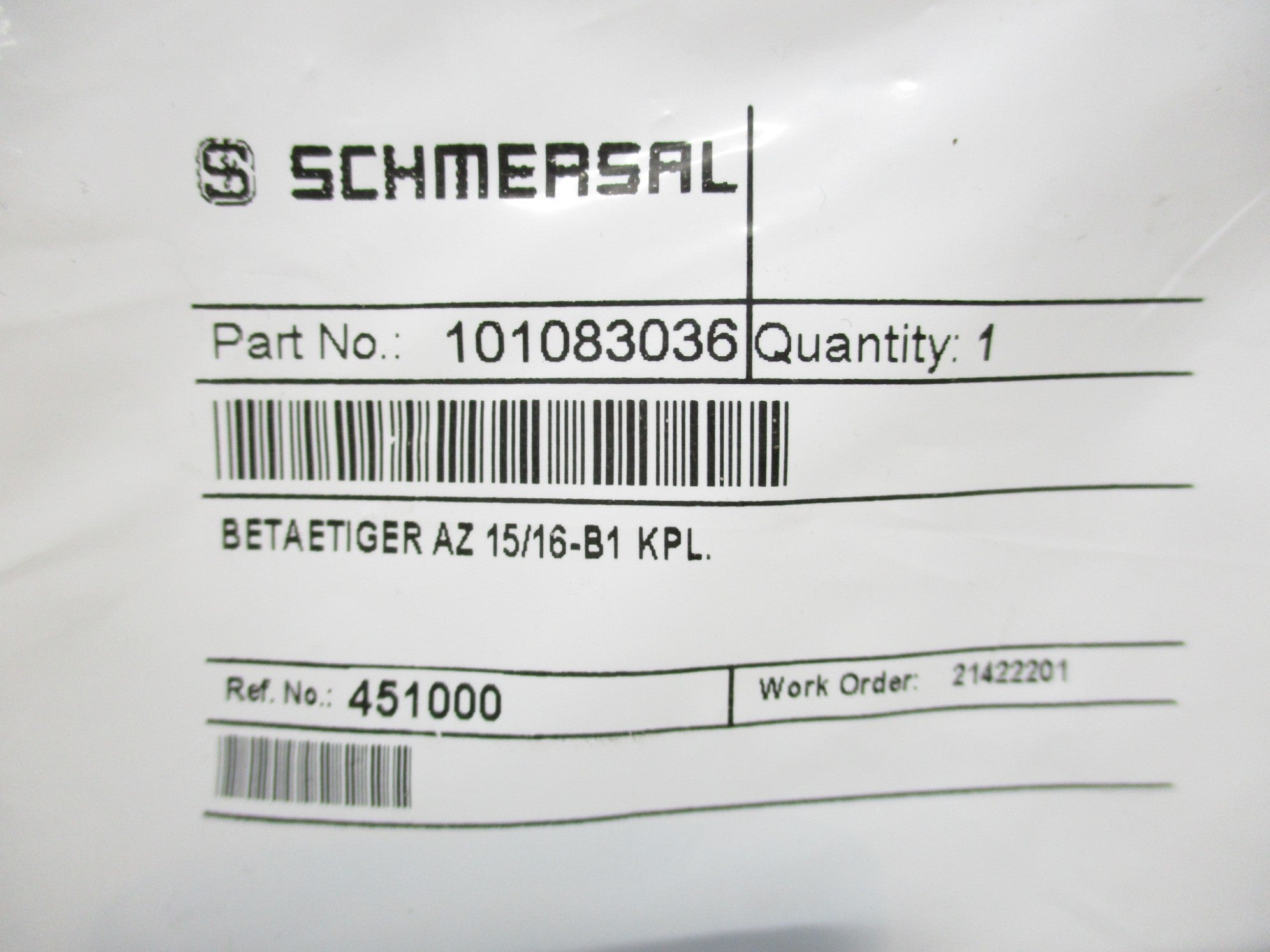 SCHMERSAL 101083036 NSMP