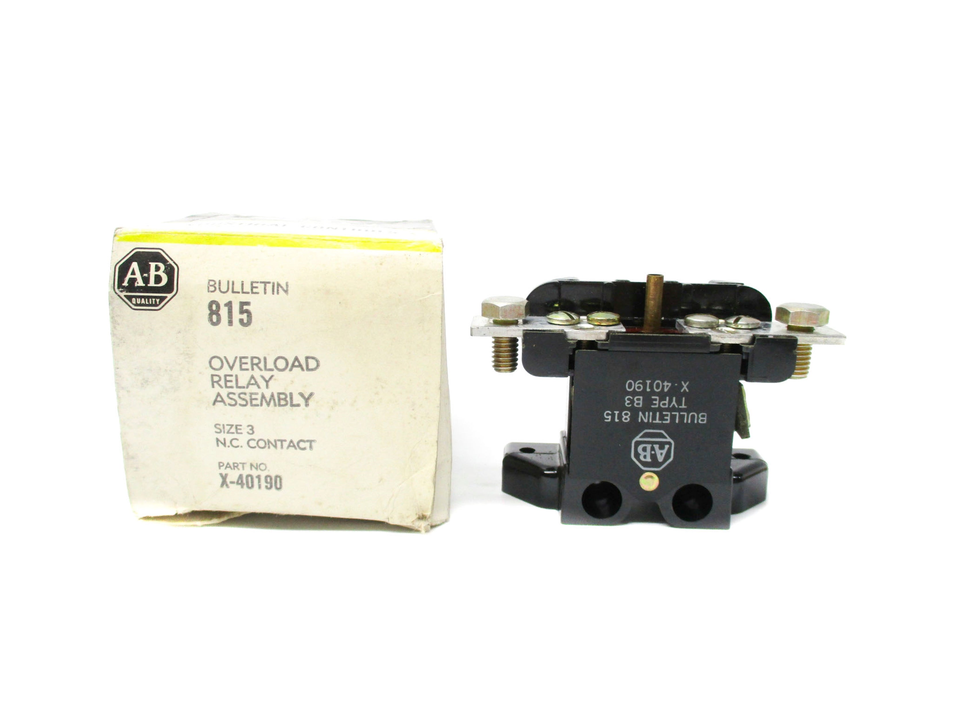 INDUSTRIAL SPARE PART X-40190 (BK/YL) NSMP