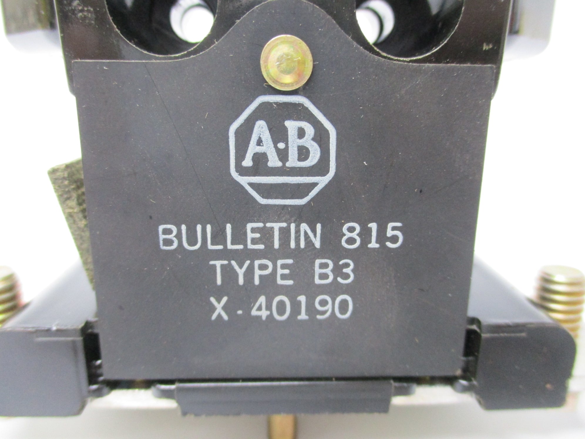 INDUSTRIAL SPARE PART X-40190 (BK/YL) NSMP