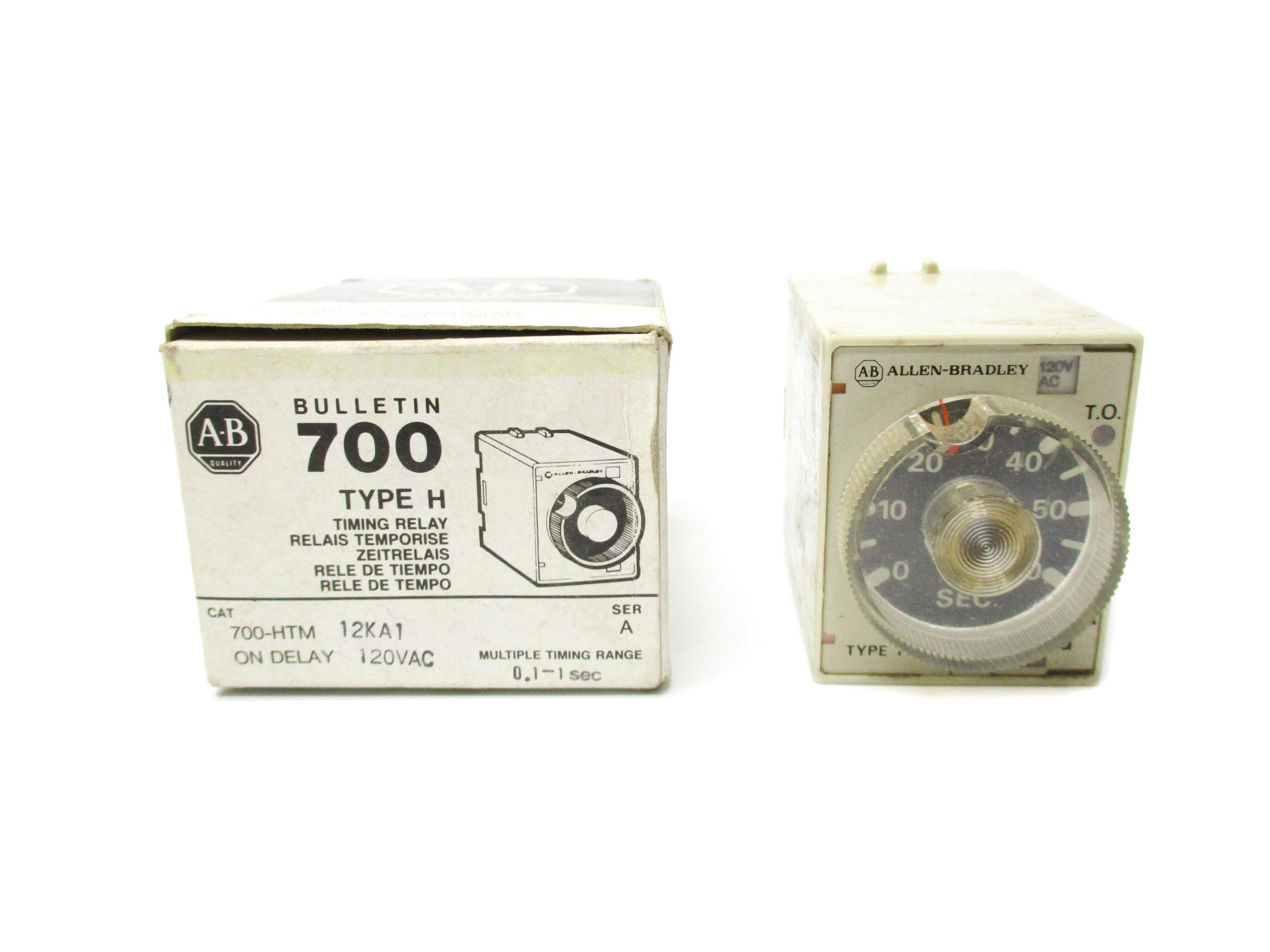 INDUSTRIAL SPARE PART 700-HTM12KA1 SER. A 120VAC (BK/YL) NSMP