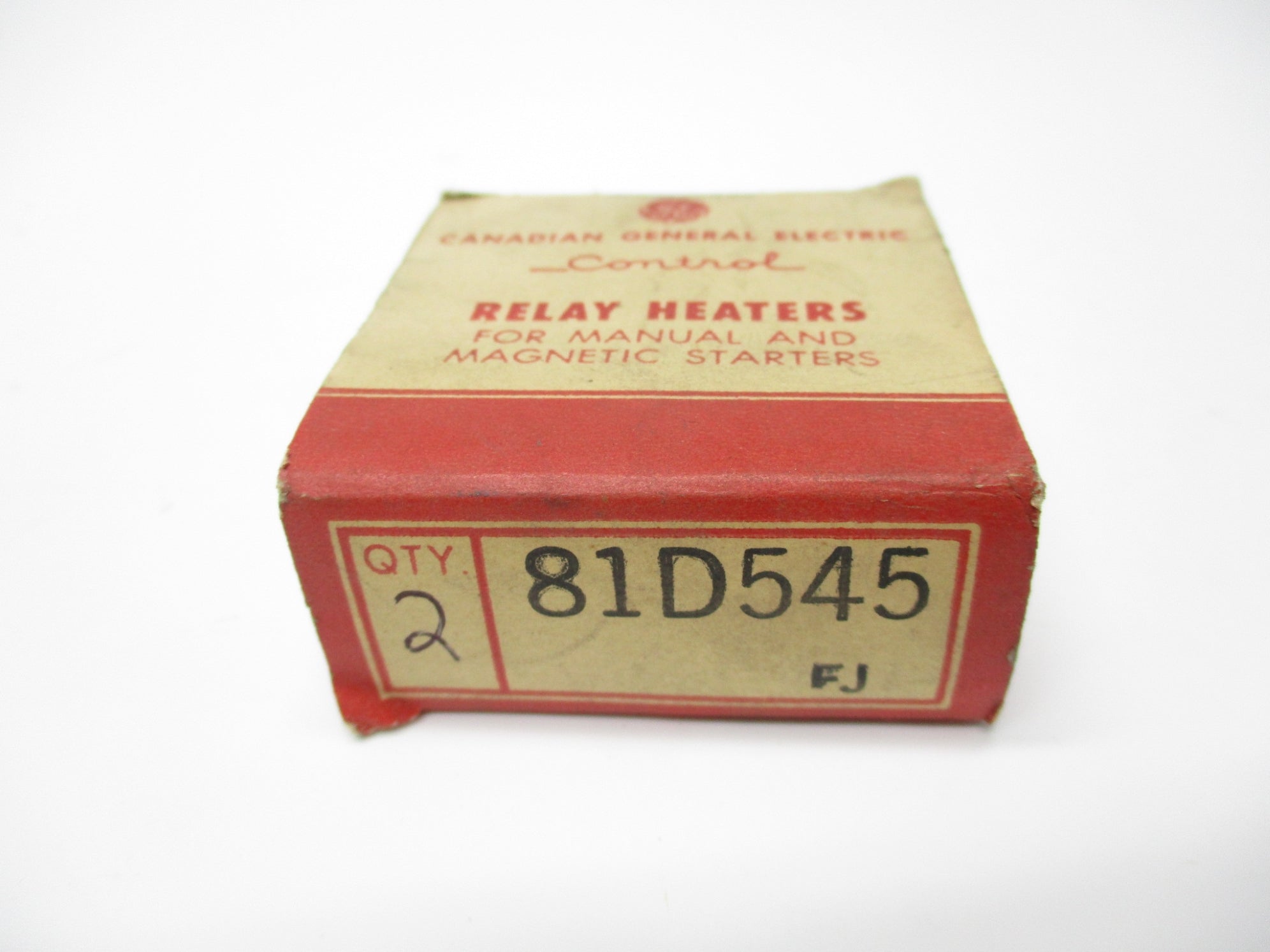 GENERAL ELECTRIC 81D545 (PKG OF 2) NSMP