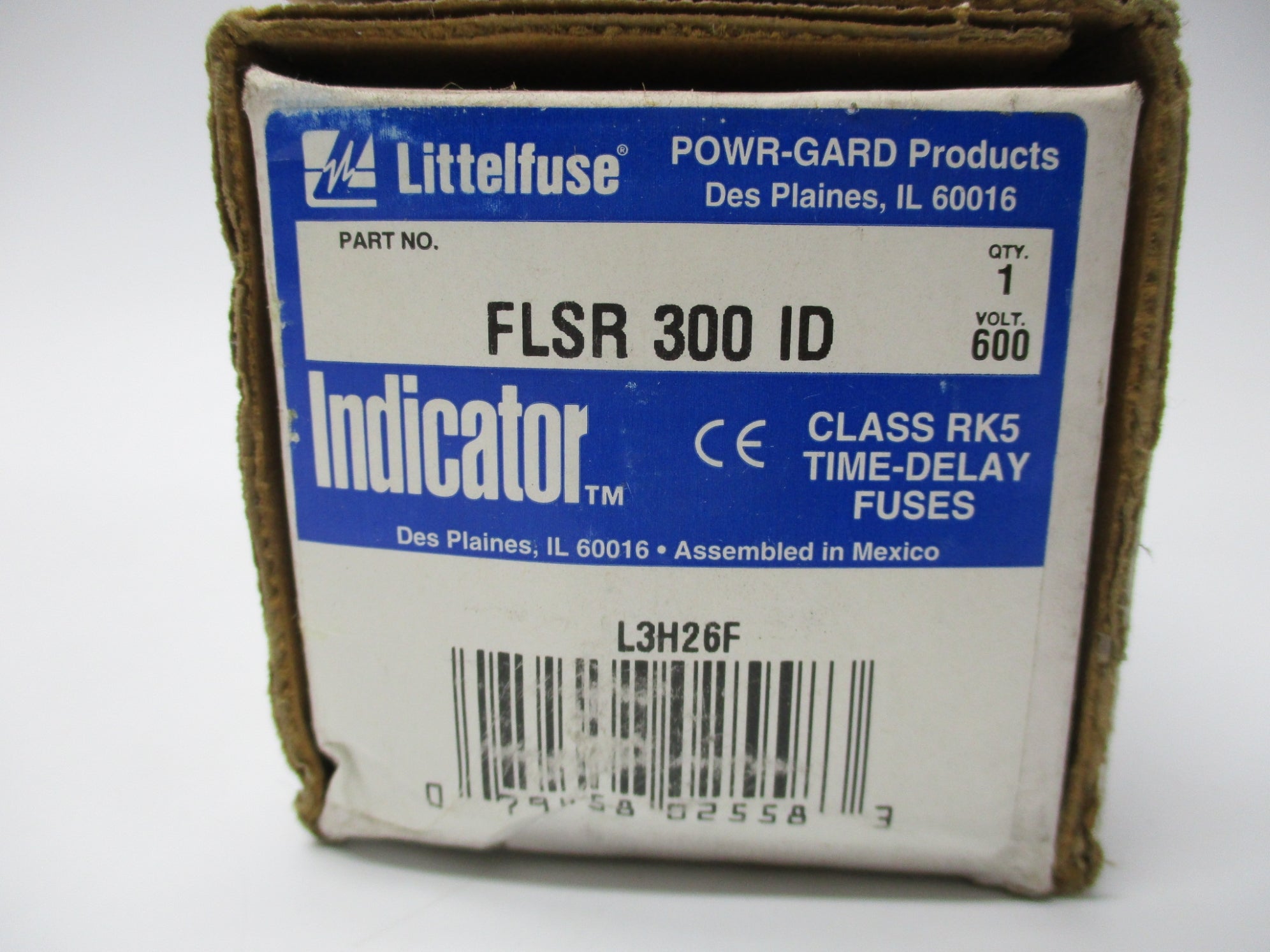 LITTELFUSE FLSR300ID 600VAC 300A (WH/BL) NSMP