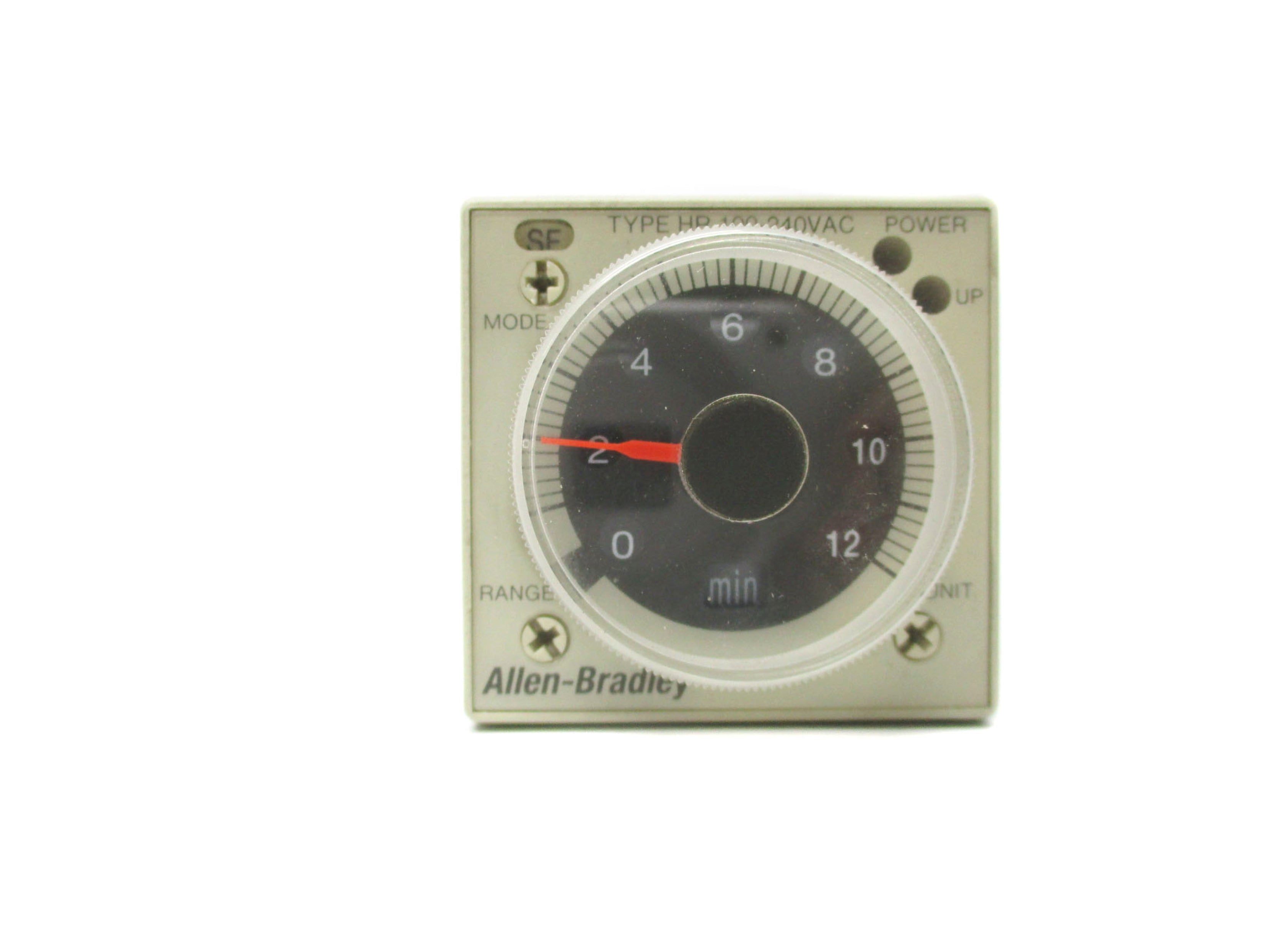 ALLEN BRADLEY 700-HR52TA17 SER. B 100-240VAC 5A 0-12MIN NSNP