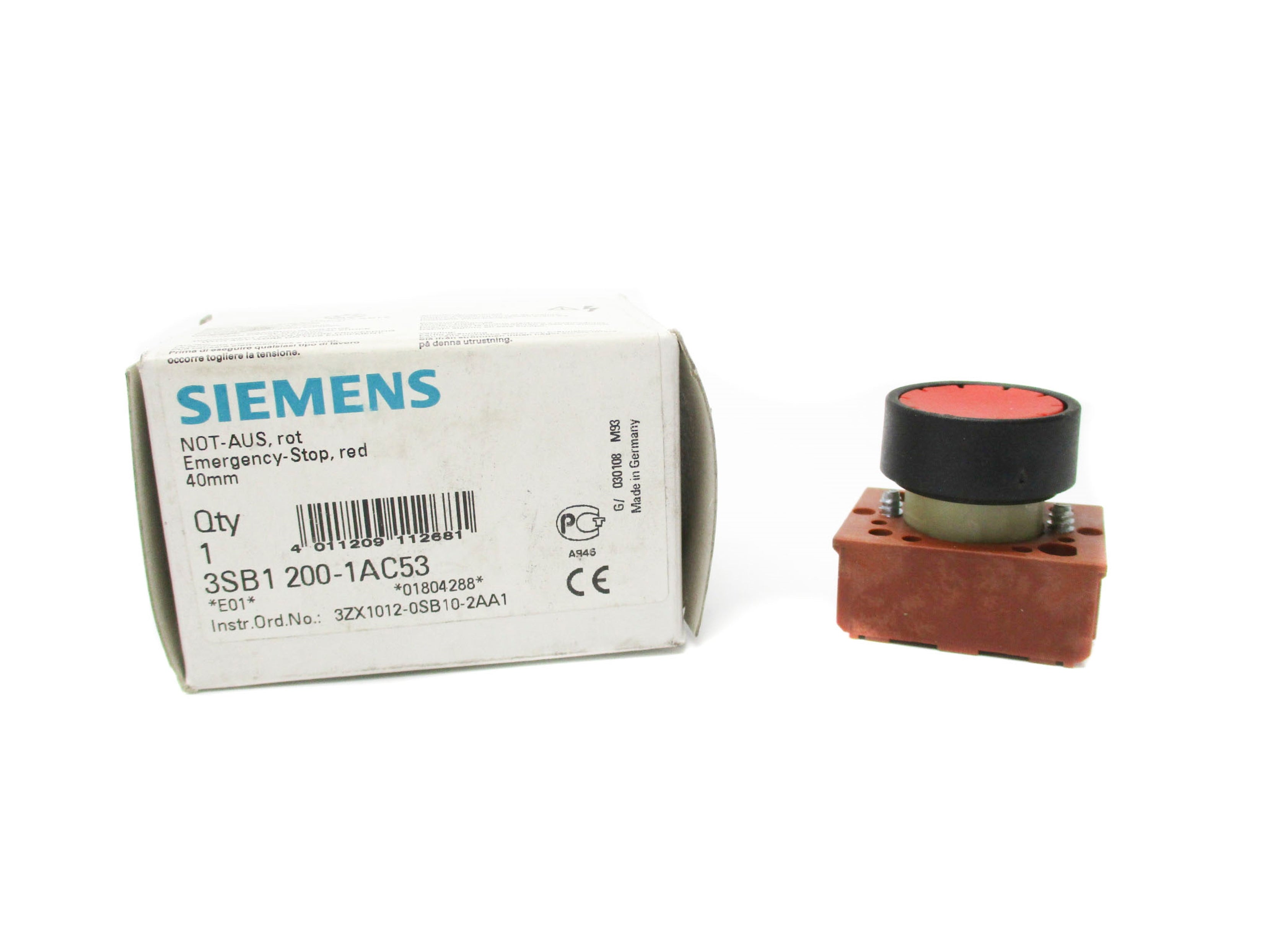 SIEMENS 3SB1200-1AC53 NSMP