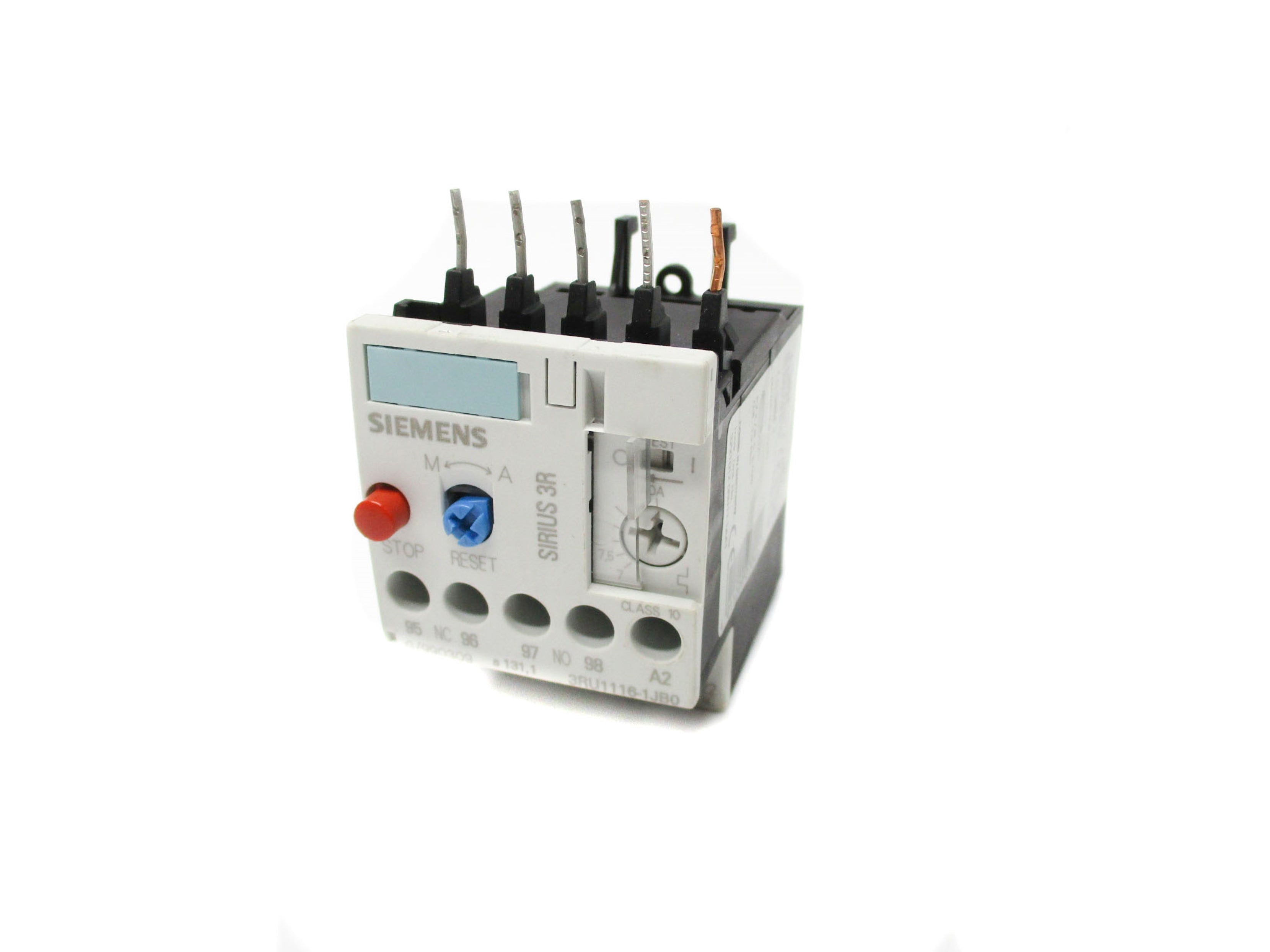 SIEMENS 3RU1116-1JB0 600VAC 7A-10A NSNP