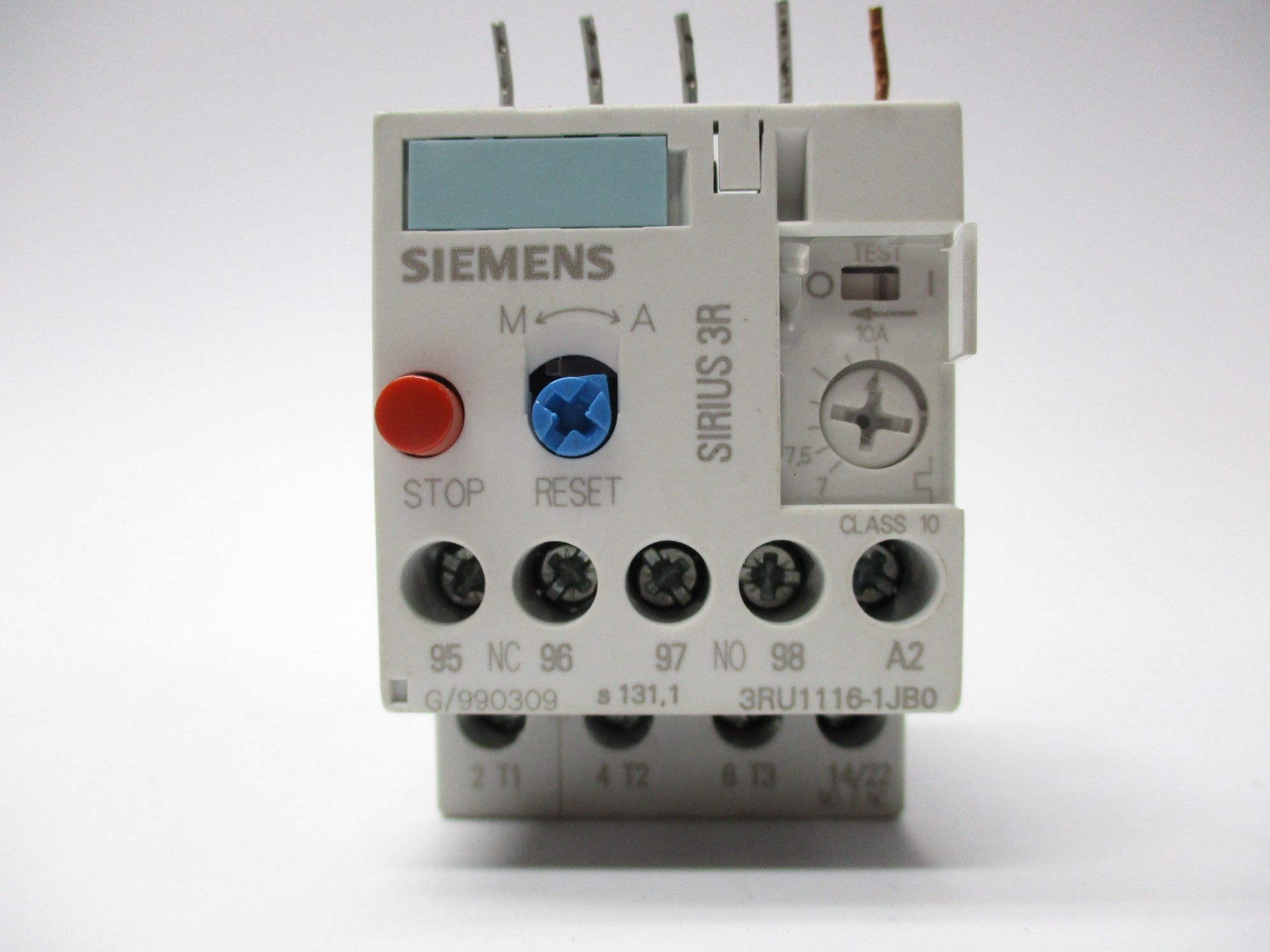 SIEMENS 3RU1116-1JB0 600VAC 7A-10A NSNP