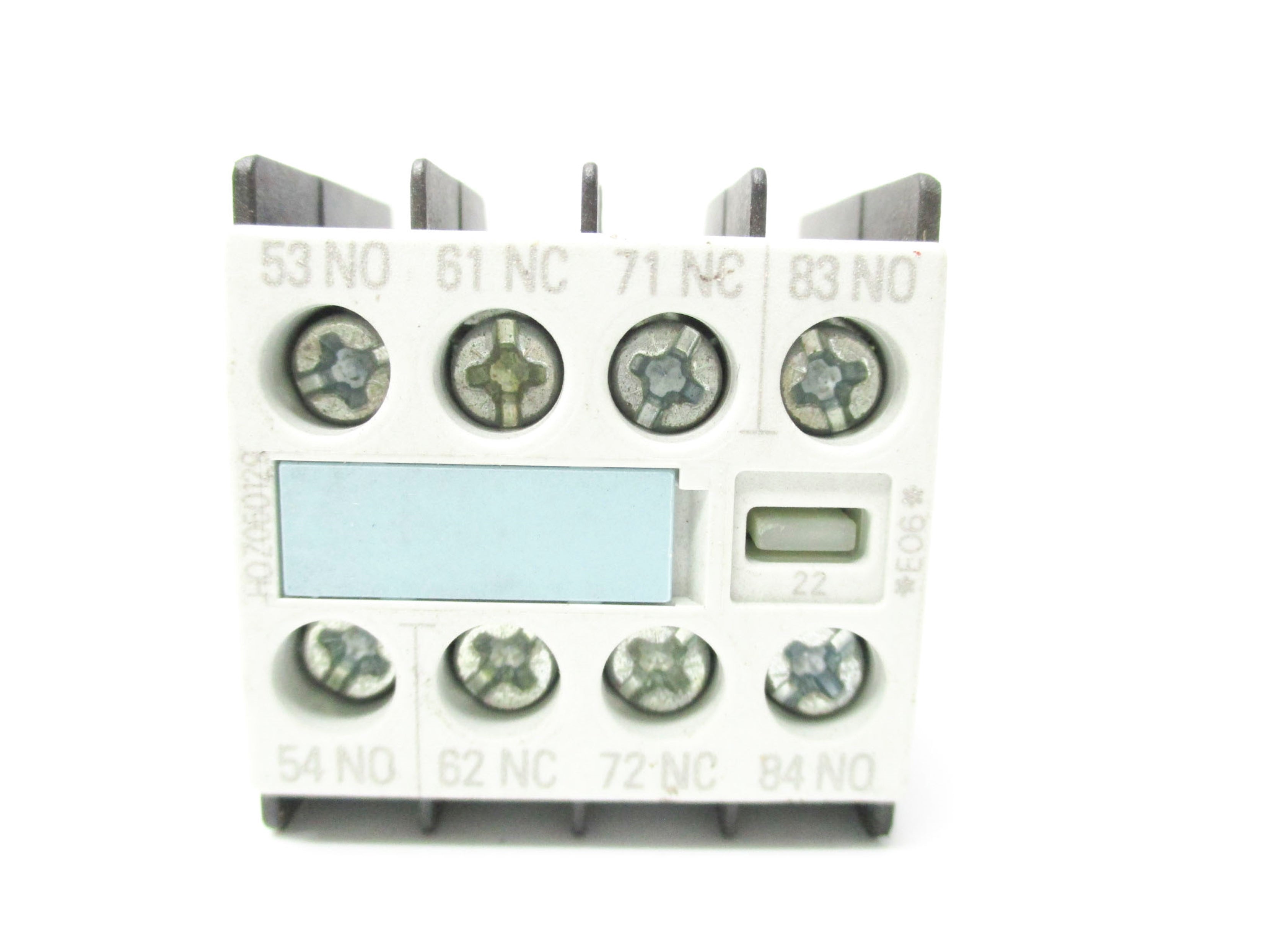 SIEMENS 3RH1911-1FA22 240V 10A NSNP