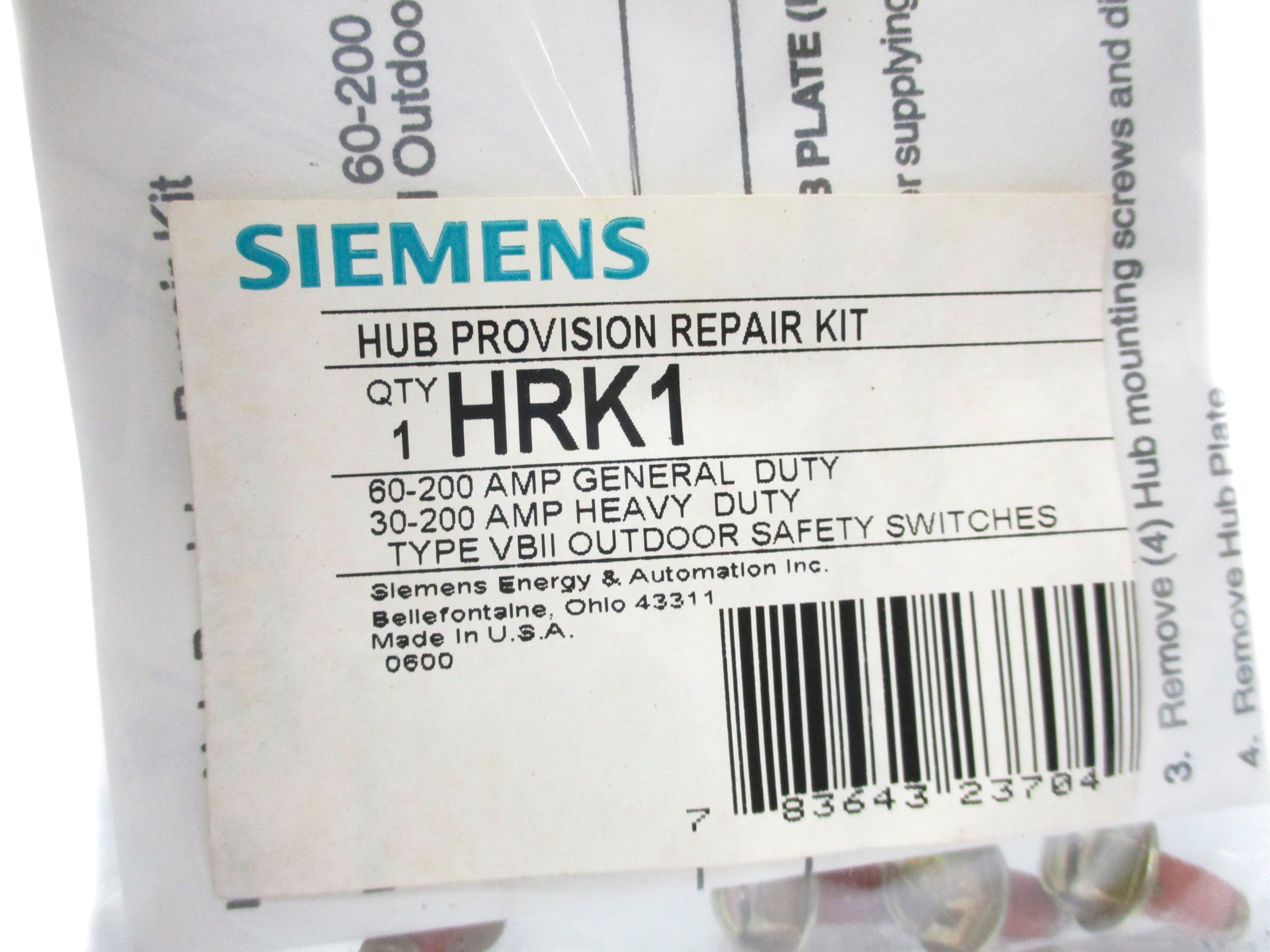 SIEMENS HRK1 ( PKG OF 10 ) NSMP