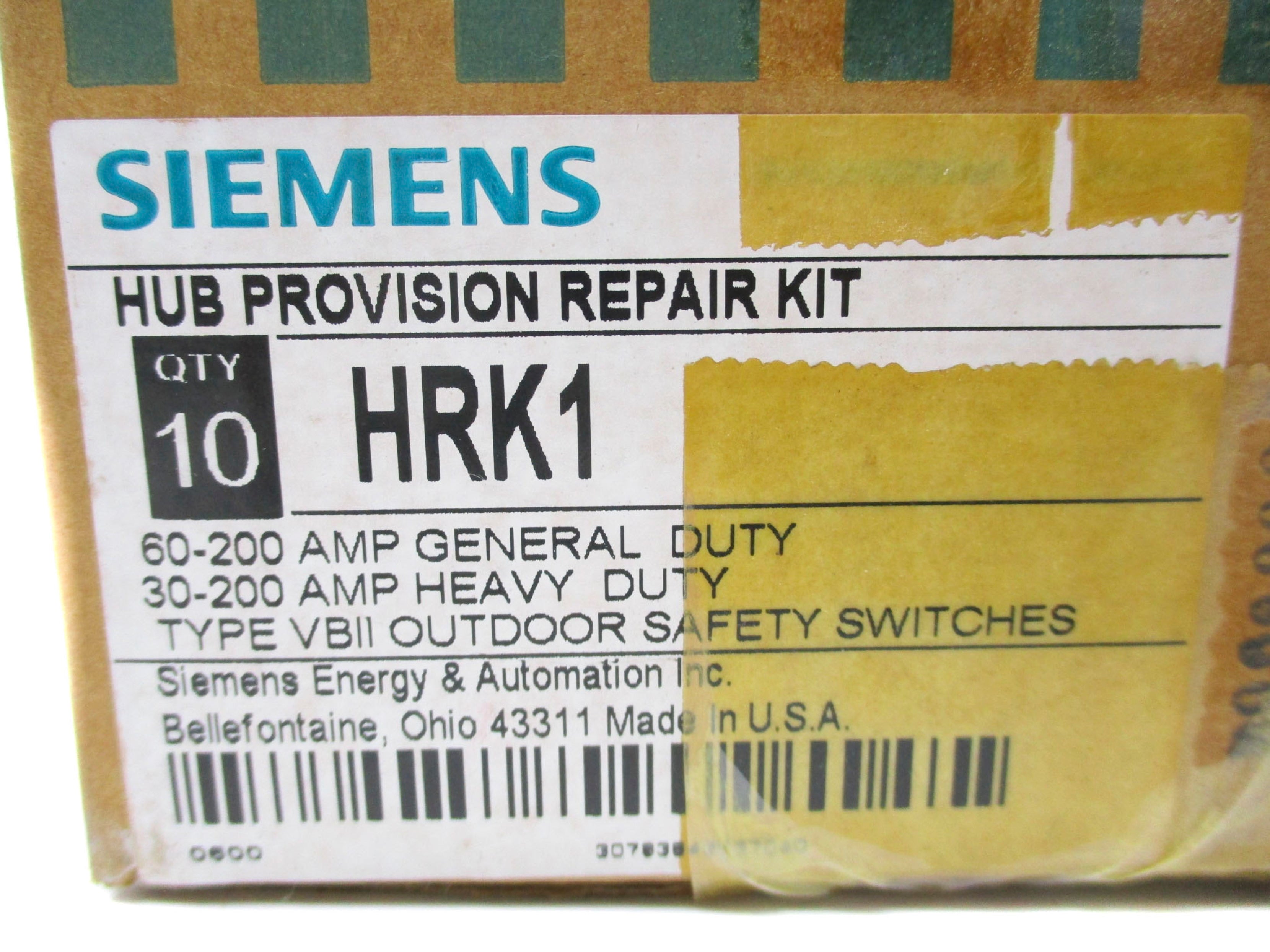 SIEMENS HRK1 ( PKG OF 10 ) NSMP