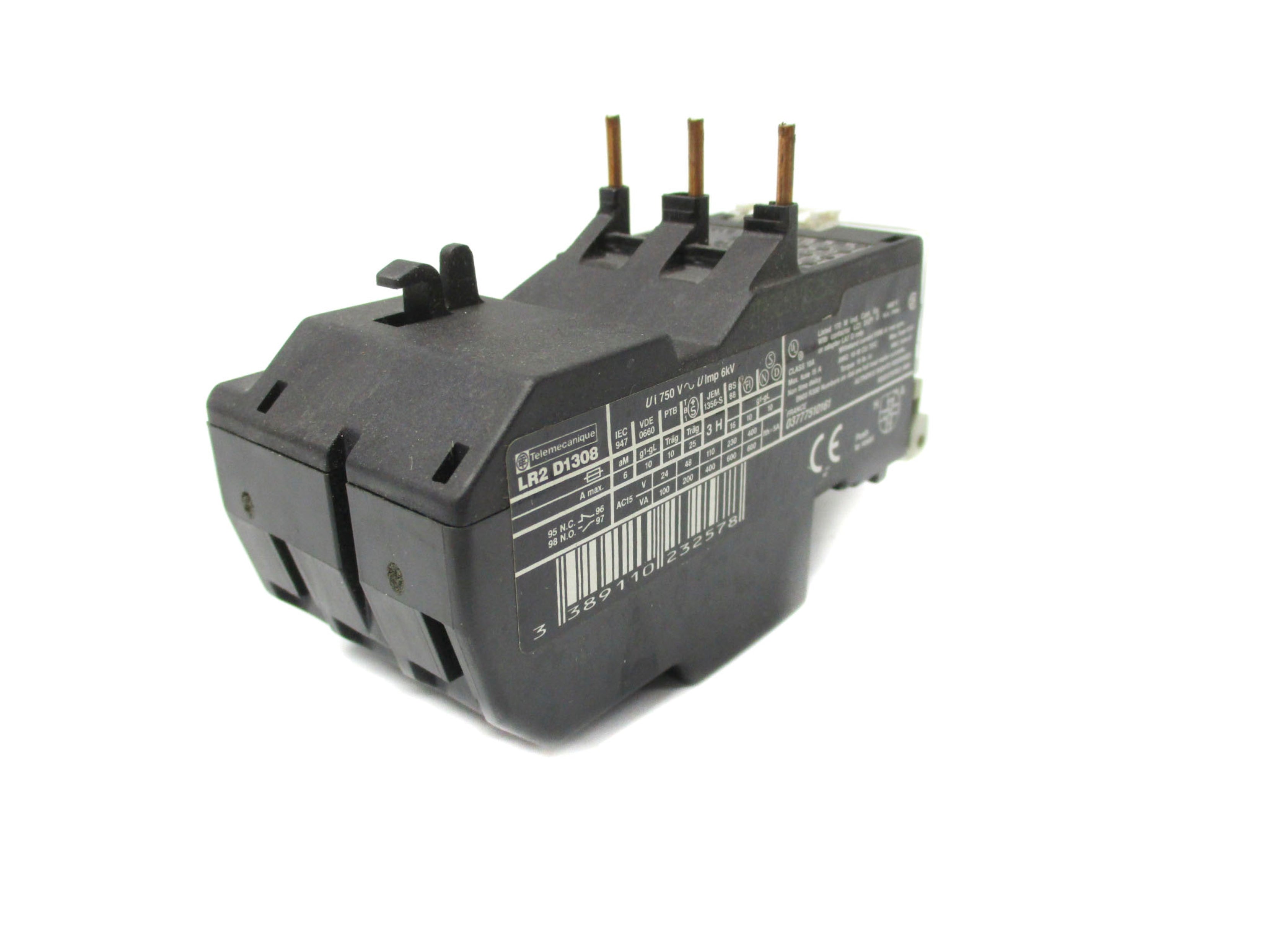 TELEMECANIQUE LR2D1308 600V 2.5-4A NSNP
