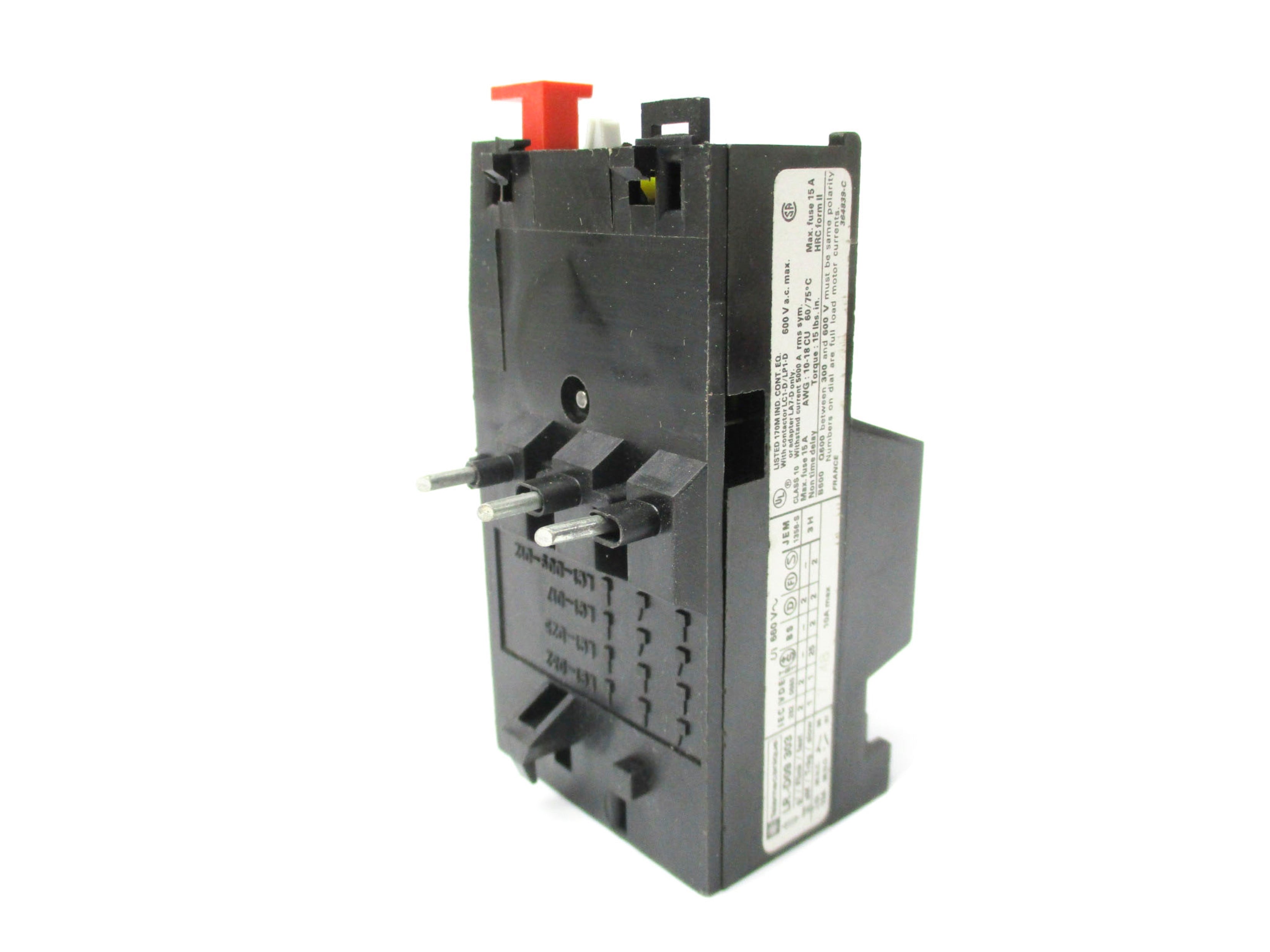 TELEMECANIQUE LR1-D09303 660V (AS PICTURED) NSNP