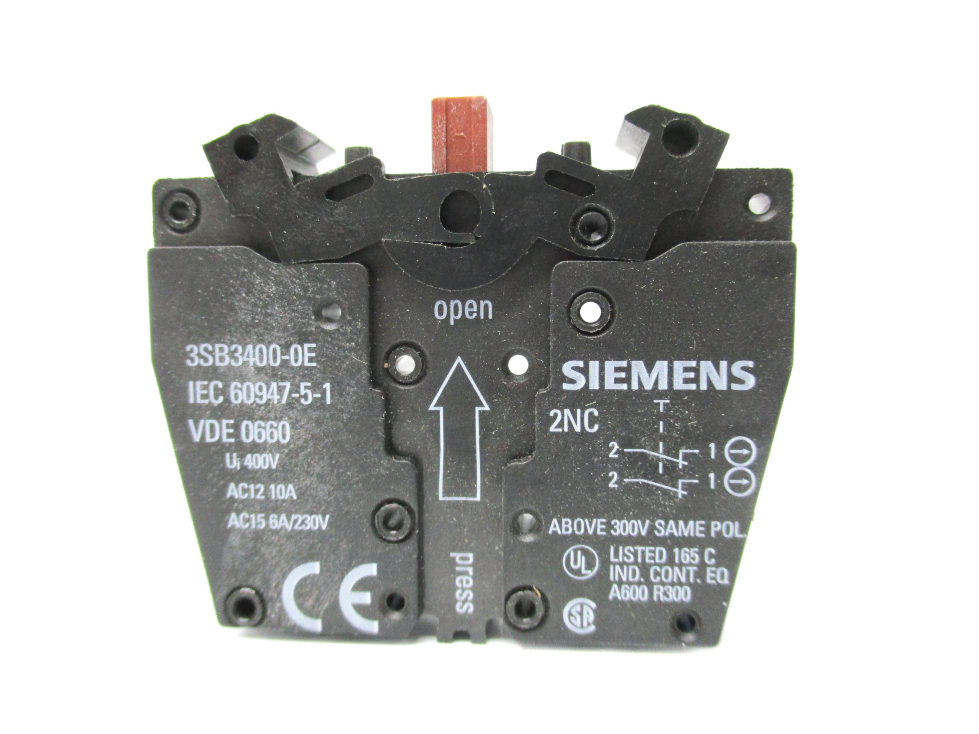 SIEMENS 3SB3400-0E 230VAC 6A NSNP