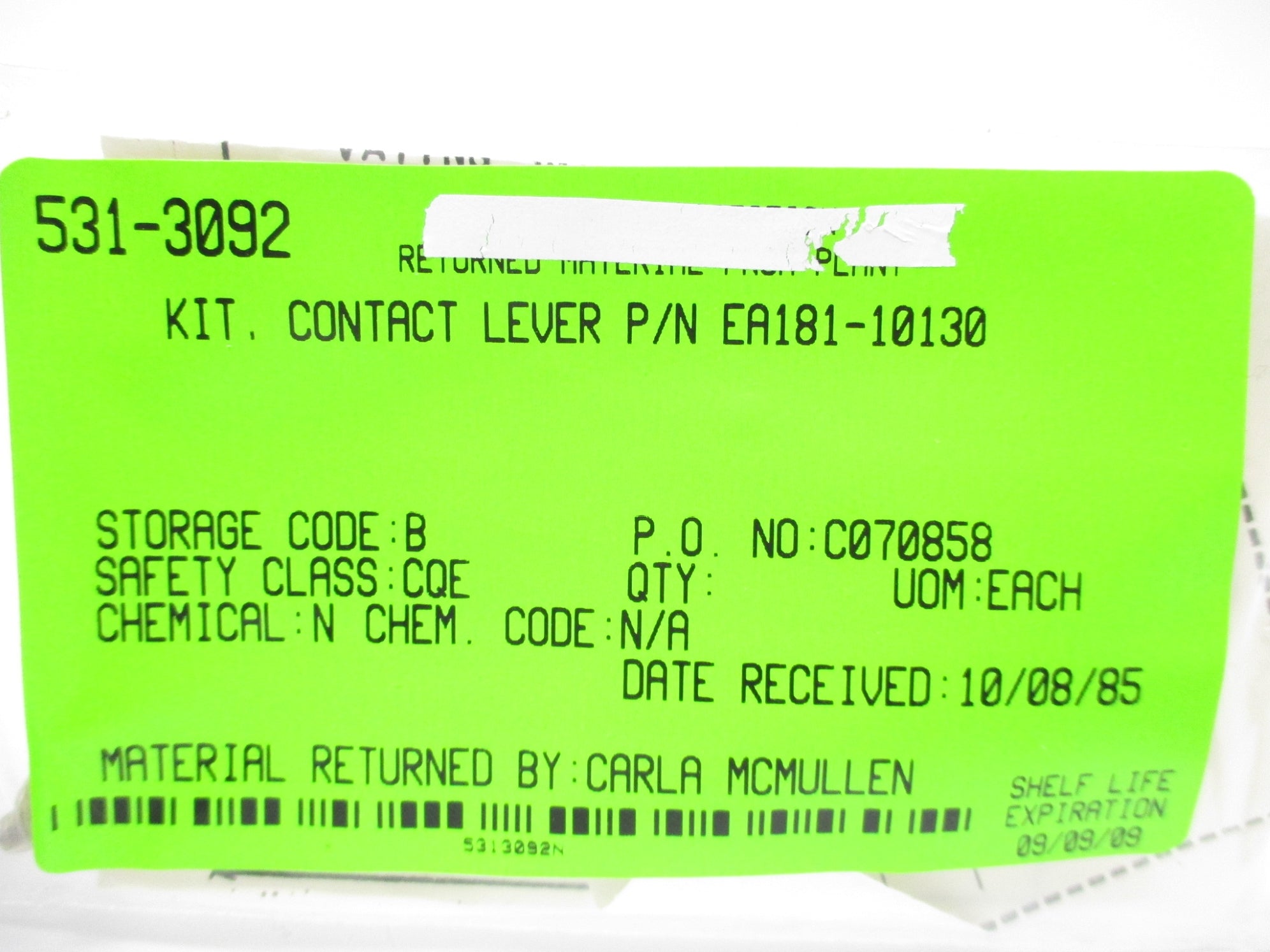LEVER EA181-10130 NSNP