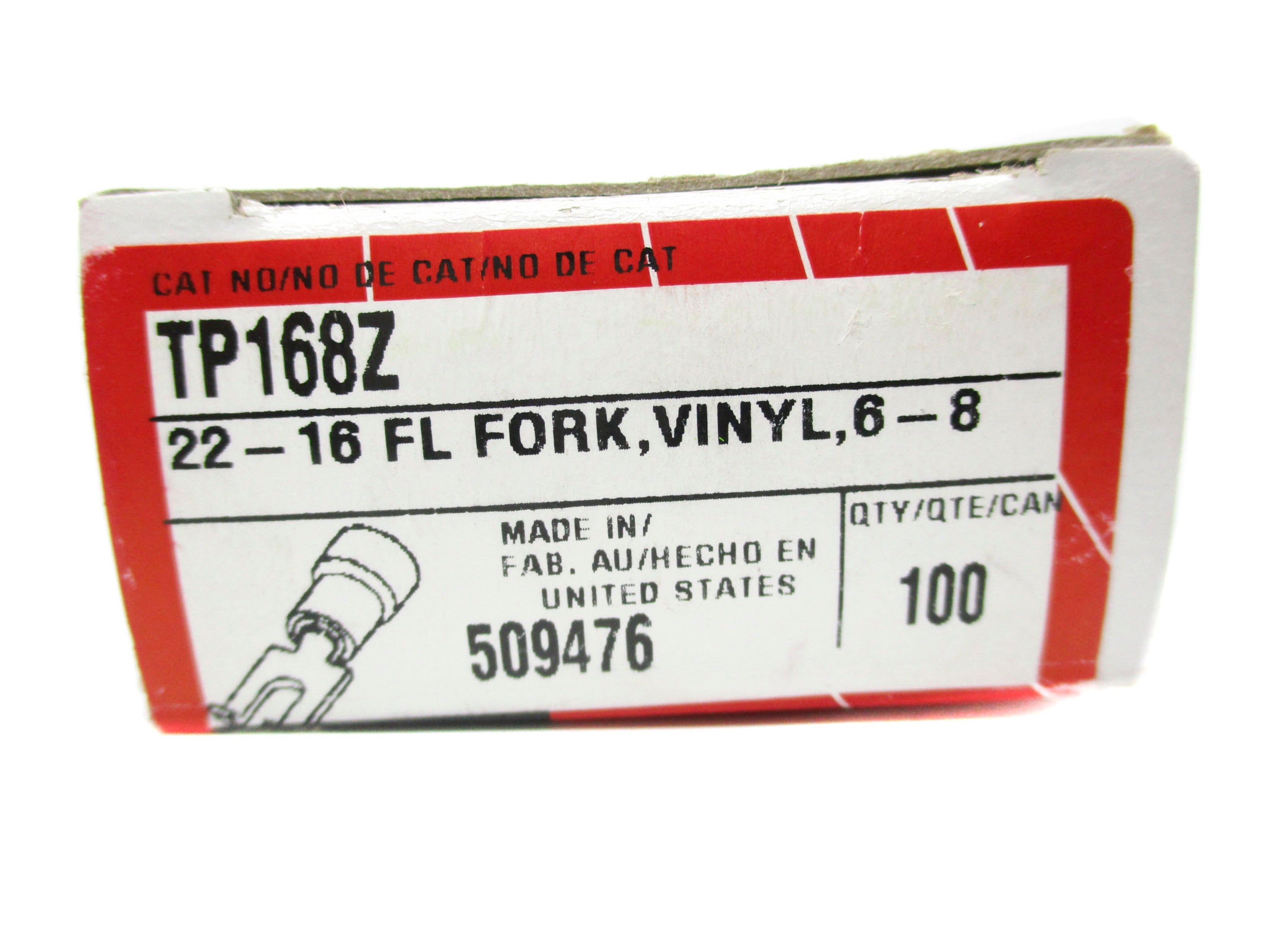 BURNDY TP168Z (PKG OF 100) NSMP