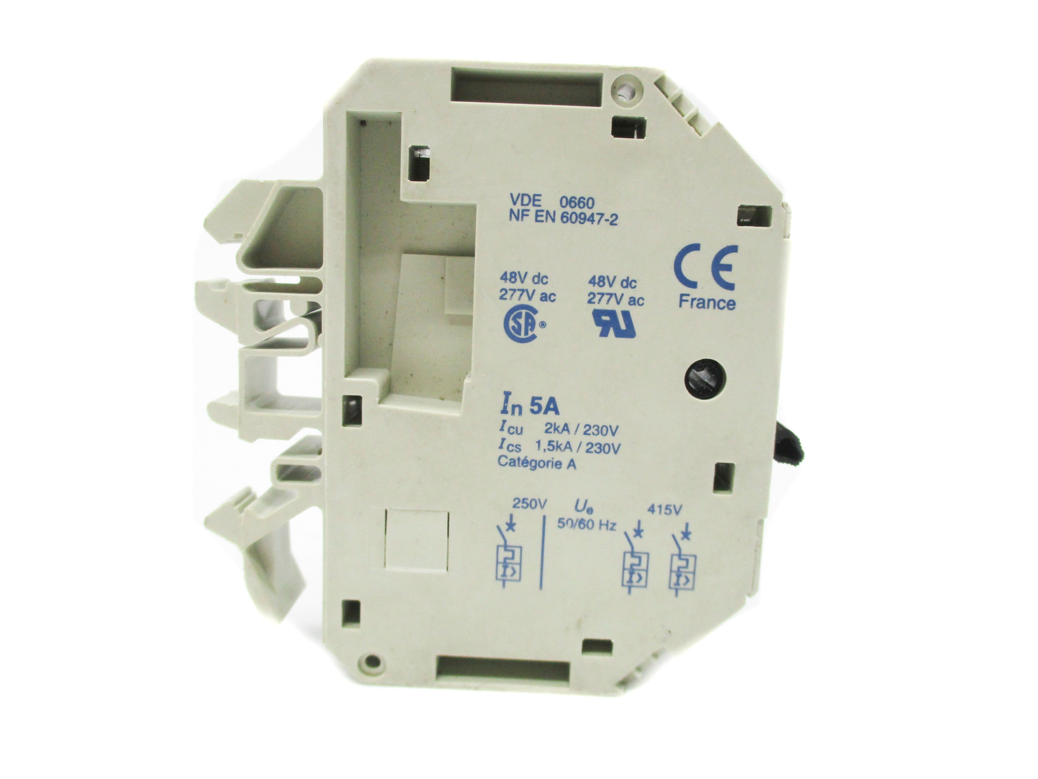 TELEMECANIQUE GB2-CB10 277VAC 5A UNMP