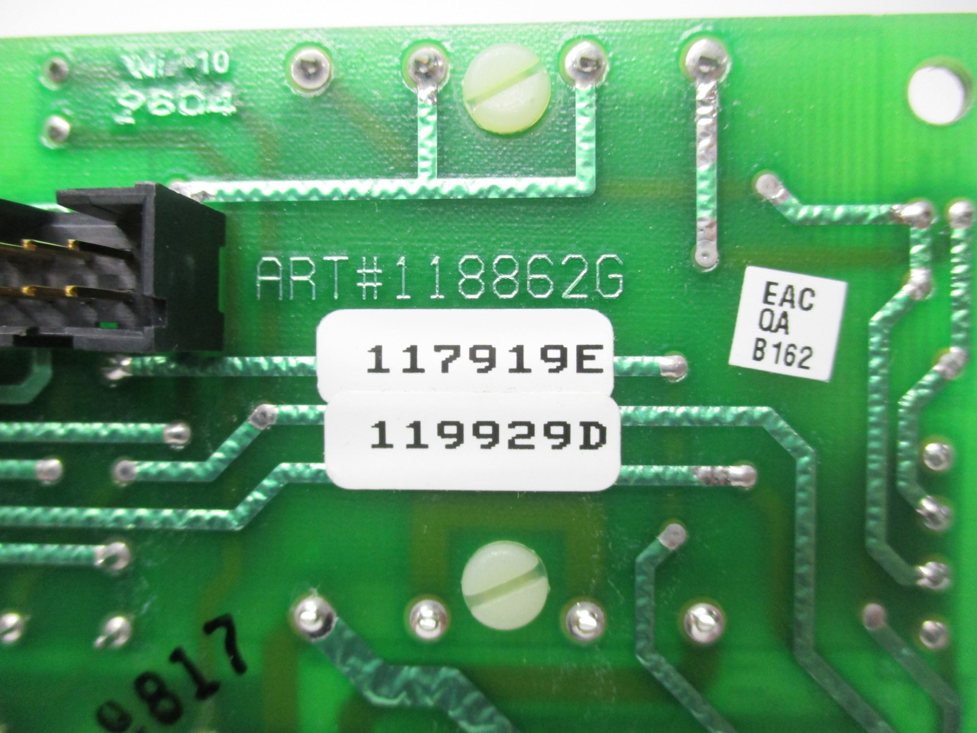 INDUSTRIAL SPARE PART 118862G NSNP