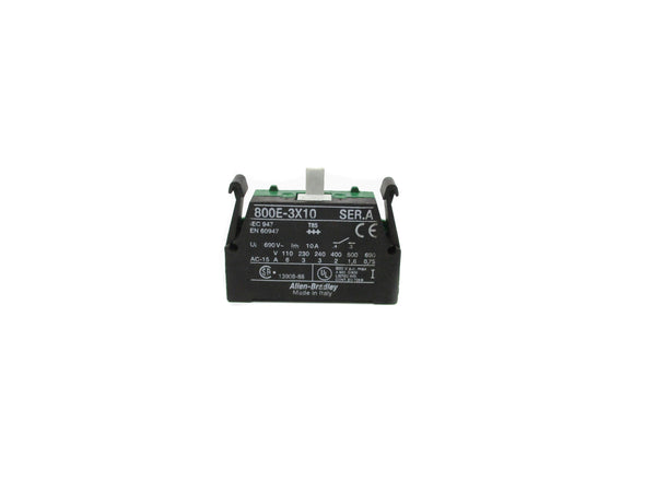 ALLEN BRADLEY 800E-3X10 SER. A 600VAC 10A NSNP