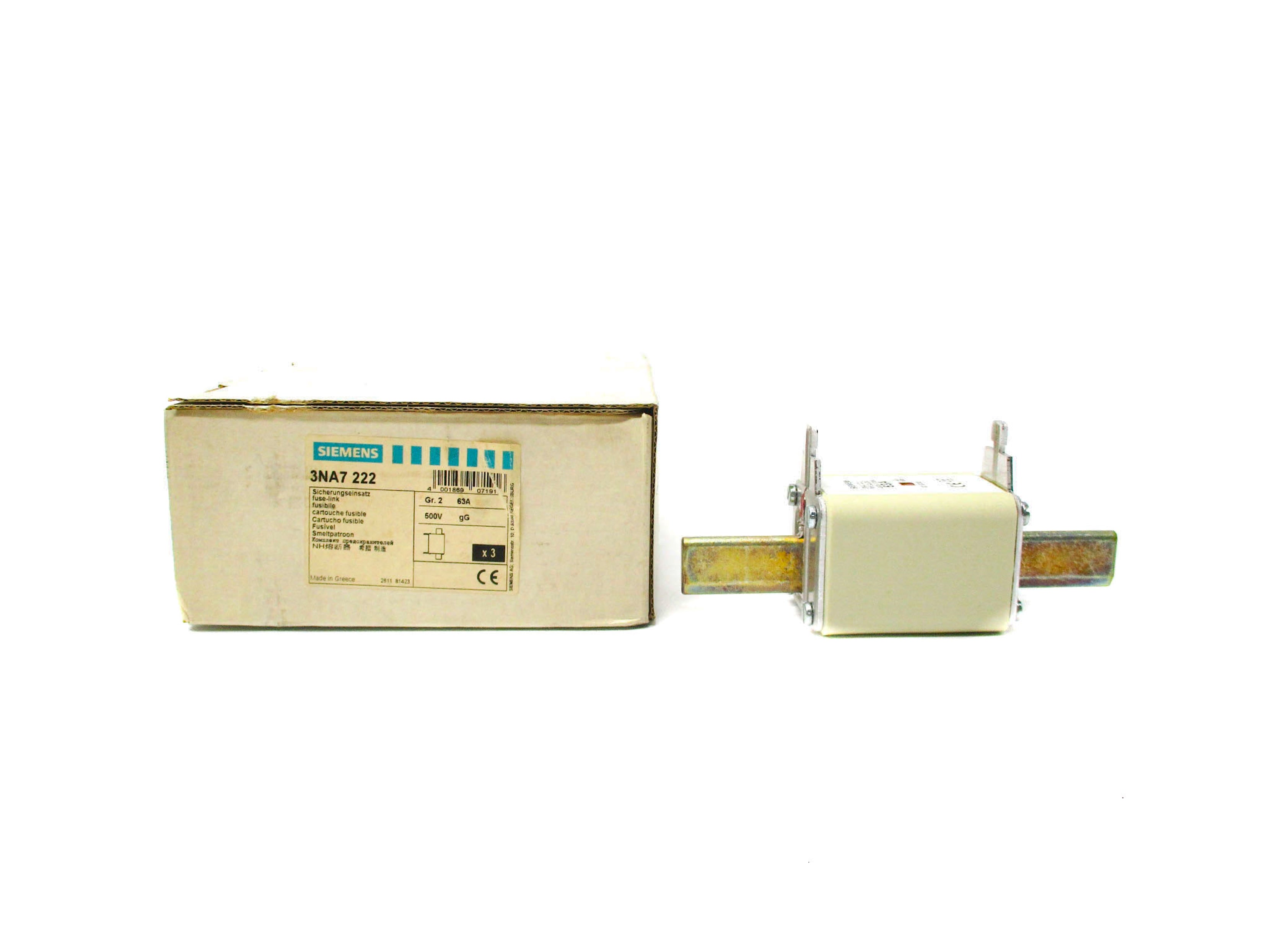 SIEMENS 3NA7222 (PKG OF 3) NSMP