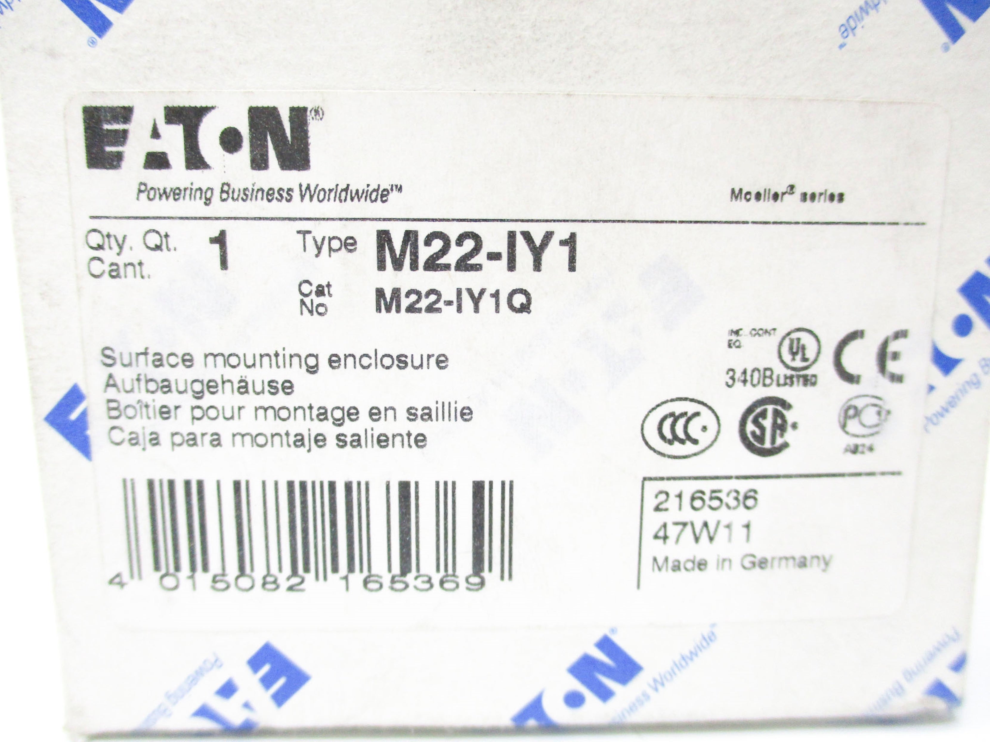 EATON M22-IY1 M22-IY1Q NSMP