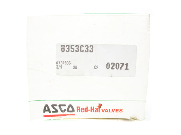 ASCO 8353C33 5-125PSI 3/4" NSMP