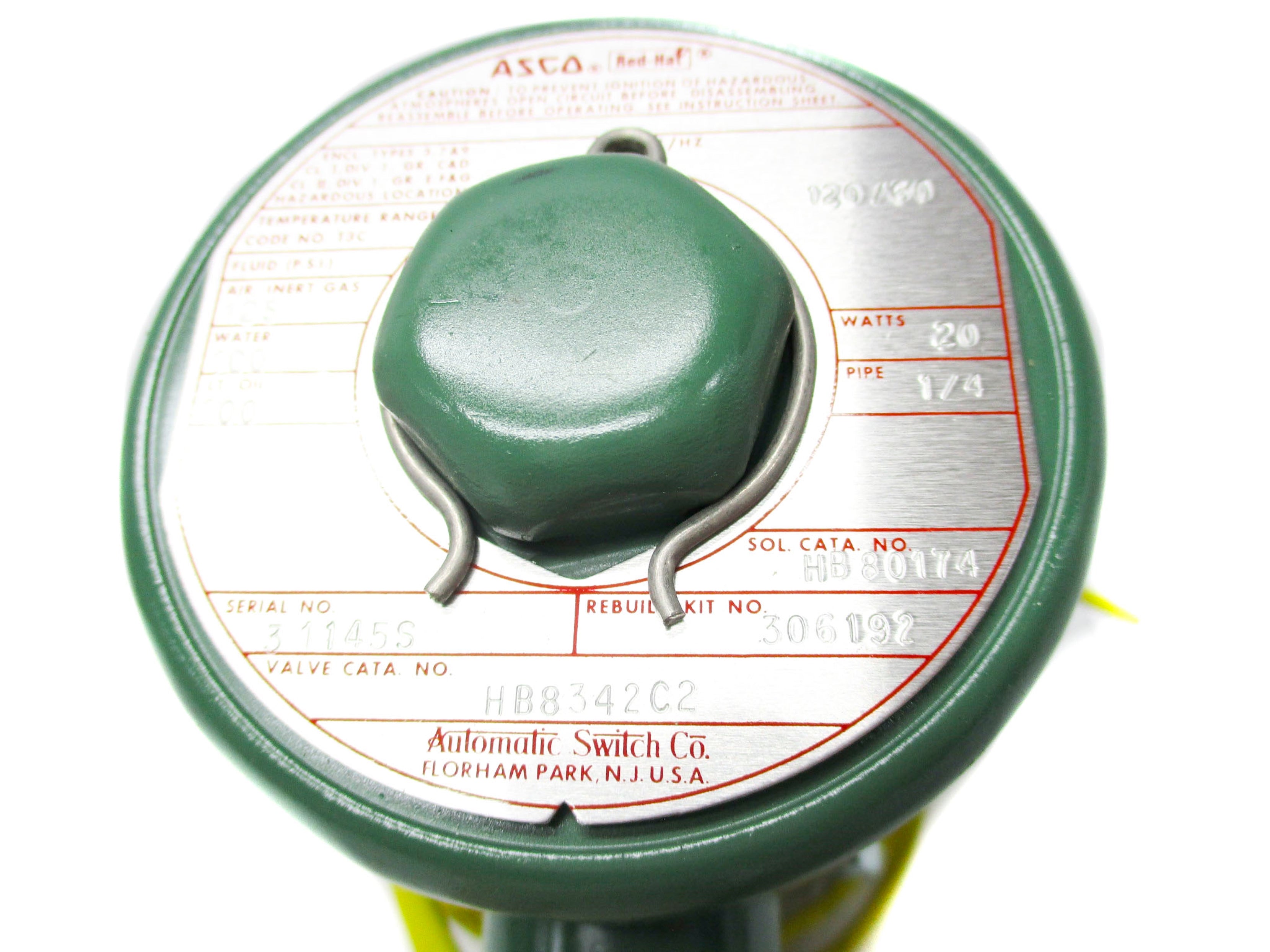 ASCO HB8342C2 100 PSI NSMP