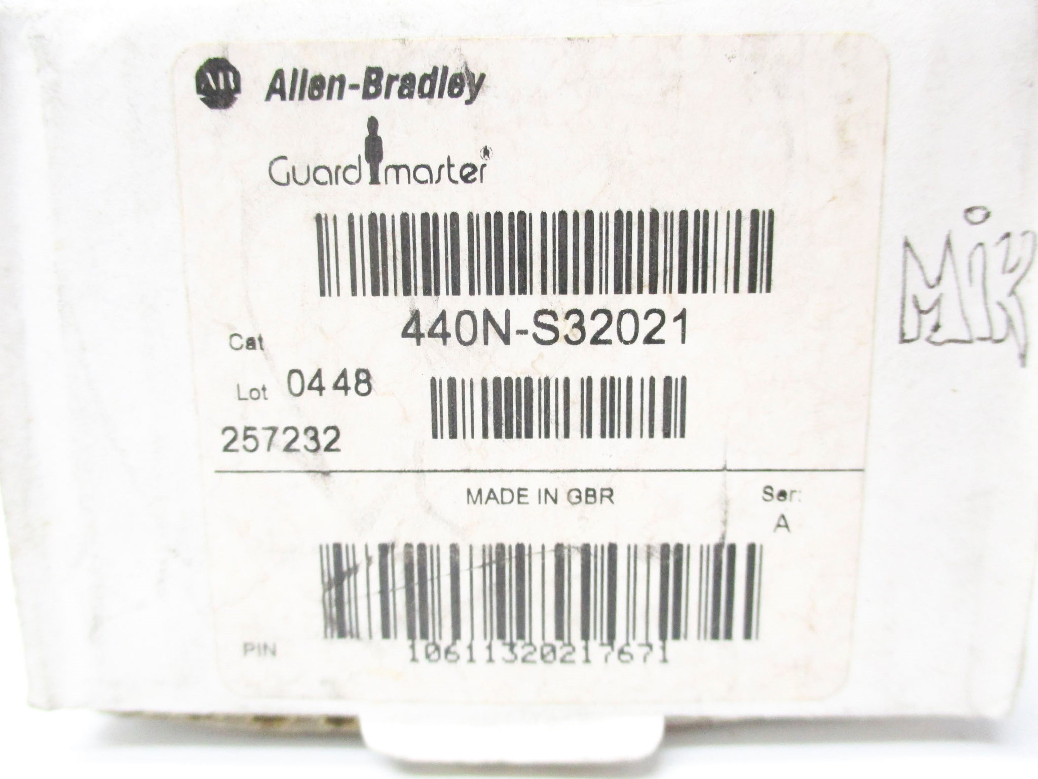 INDUSTRIAL SPARE PART 440N-S32021 SER. A 110-230VAC (WH) NSMP