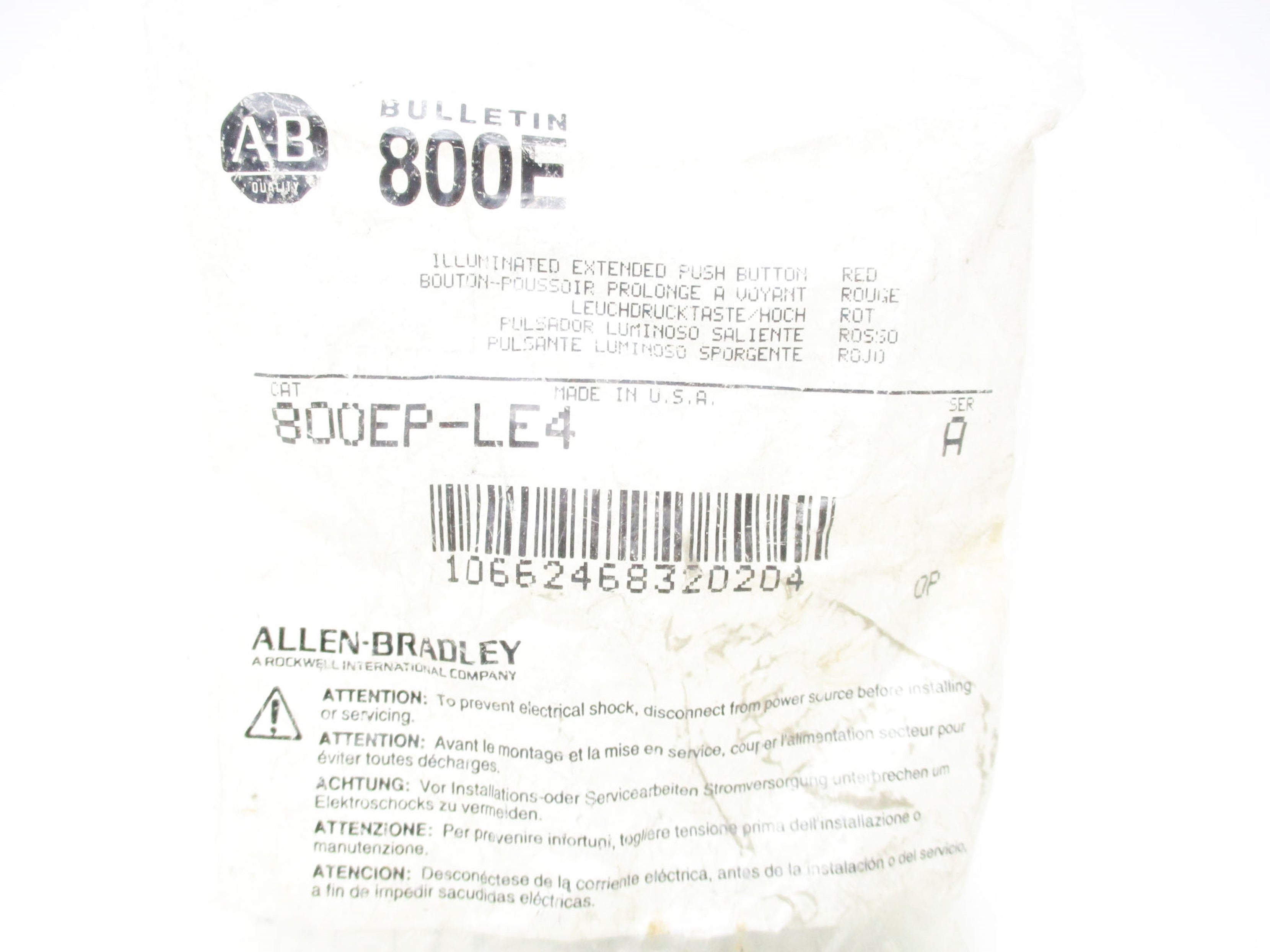INDUSTRIAL SPARE PART 800EP-LE4 SER. A NSMP