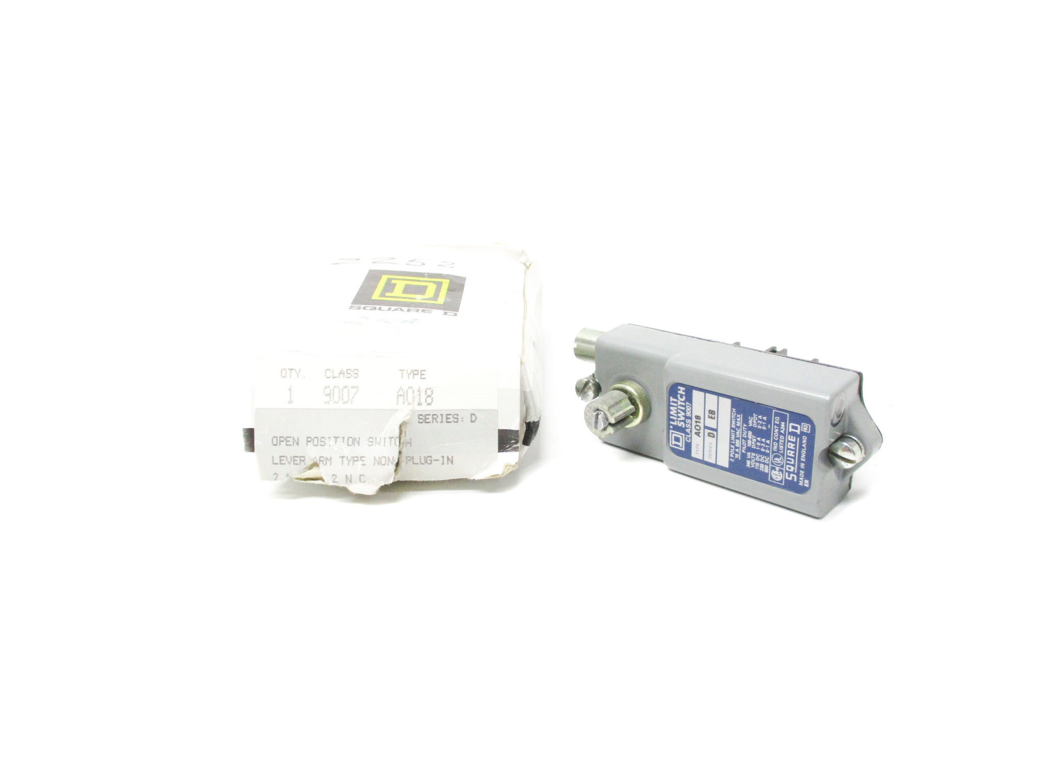 SQUARE D 9007AO18 SER. D NSMP