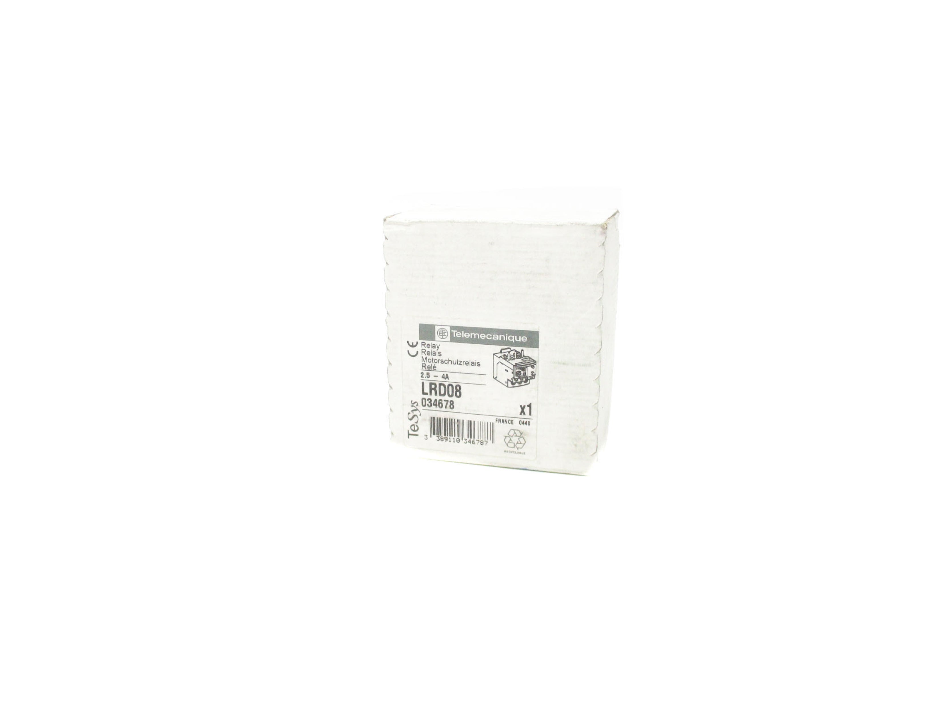 TELEMECANIQUE LRD08 2.5-4A NSFS