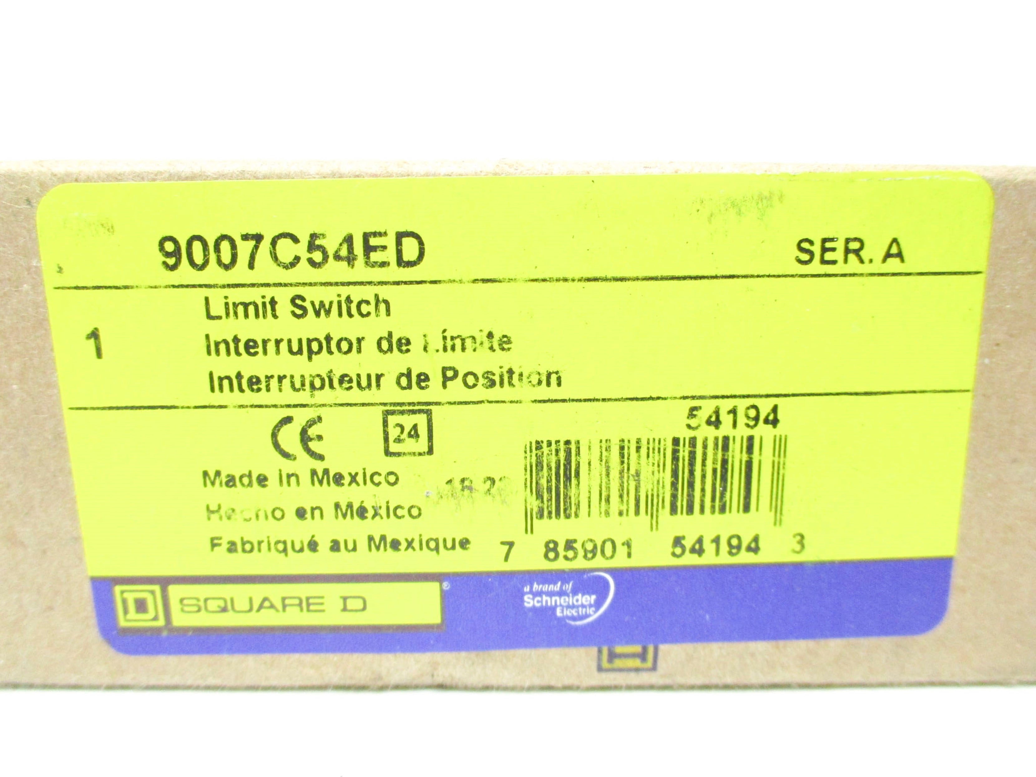 SQUARE D 9007C54ED SER. A NSMP