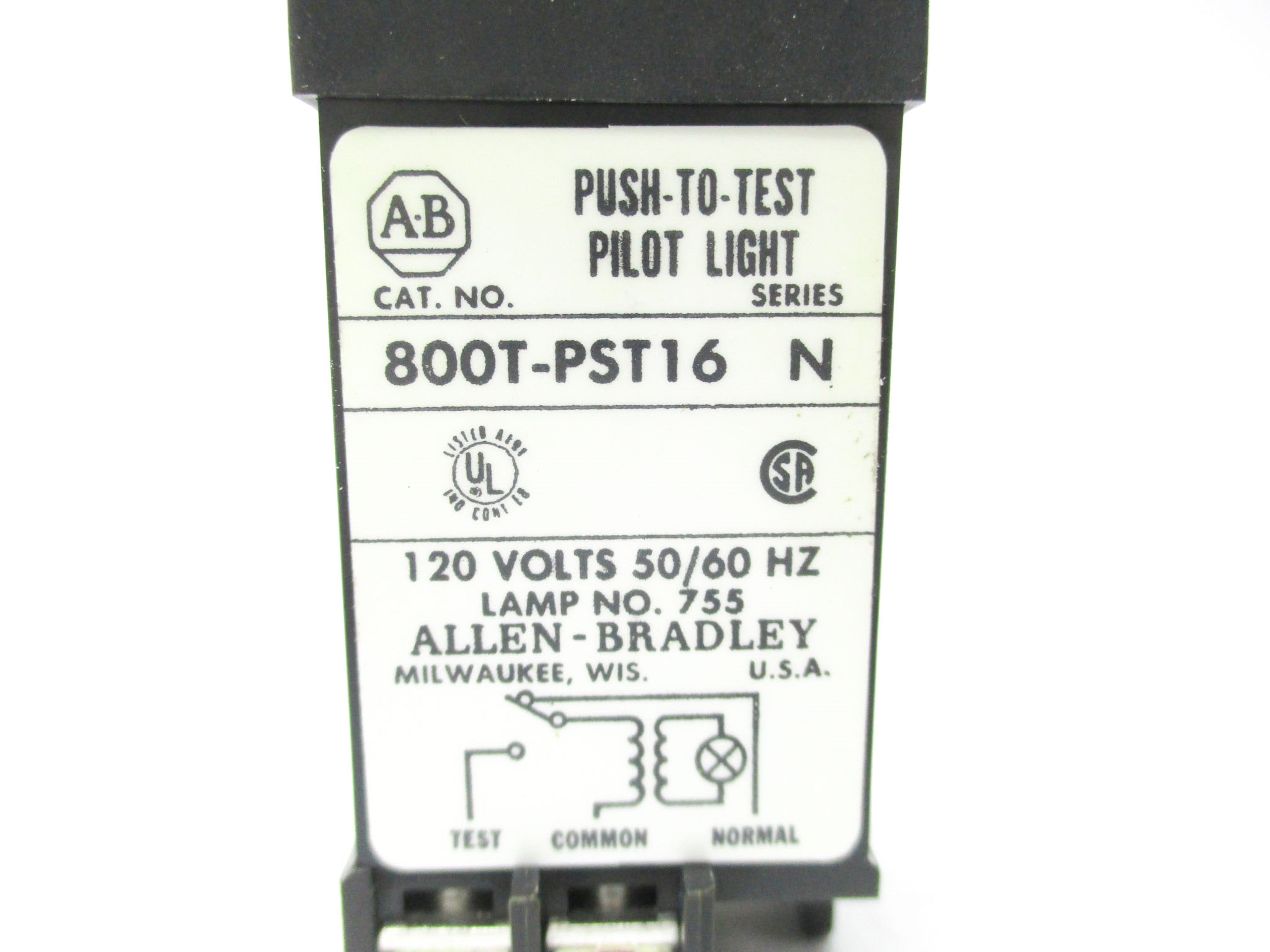INDUSTRIAL SPARE PART 800T-PST16A SER. N 120V (WH) NSMP