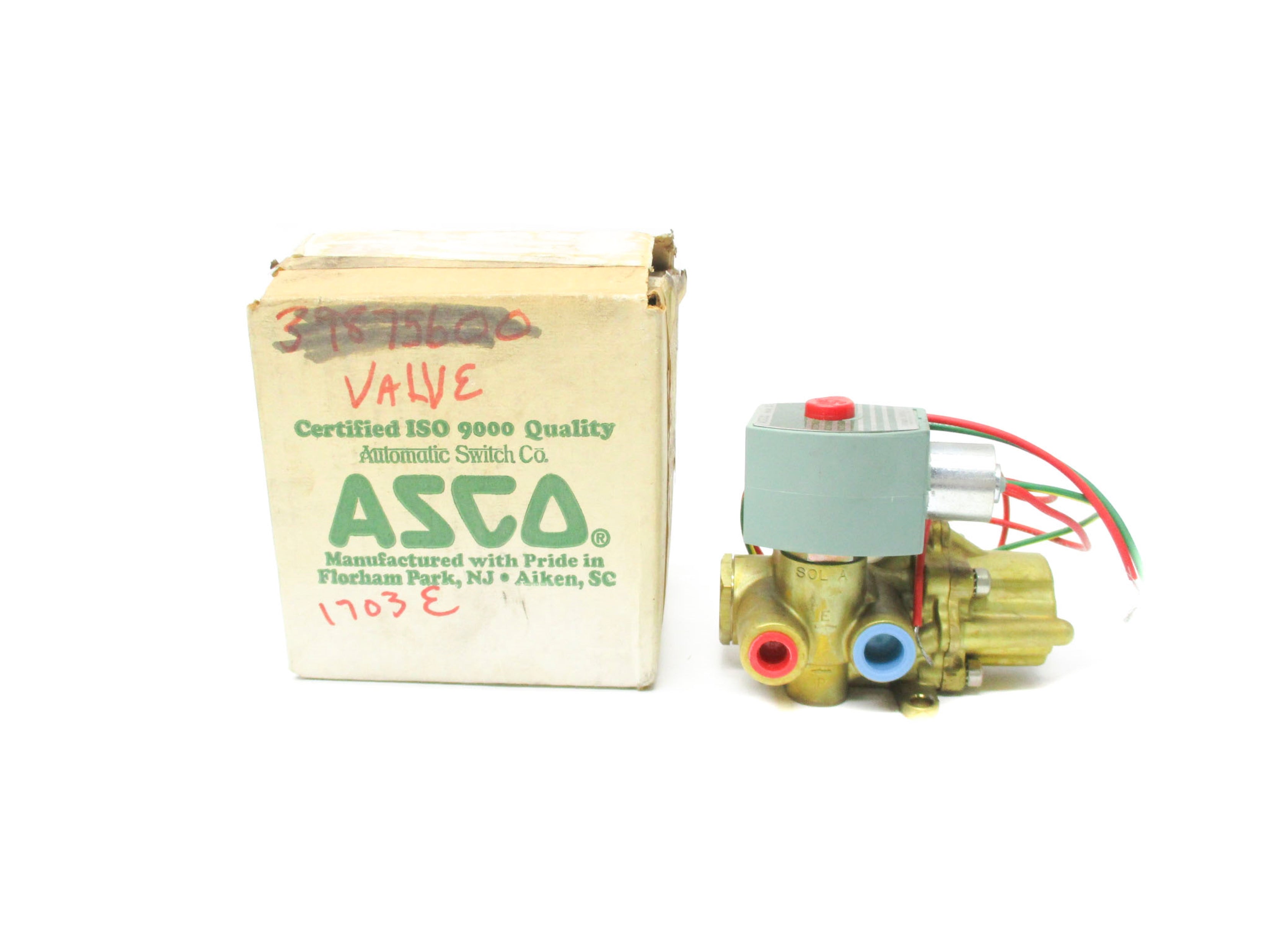 ASCO 8344G70 110/120V 10-125PSI 1/4" NSMP
