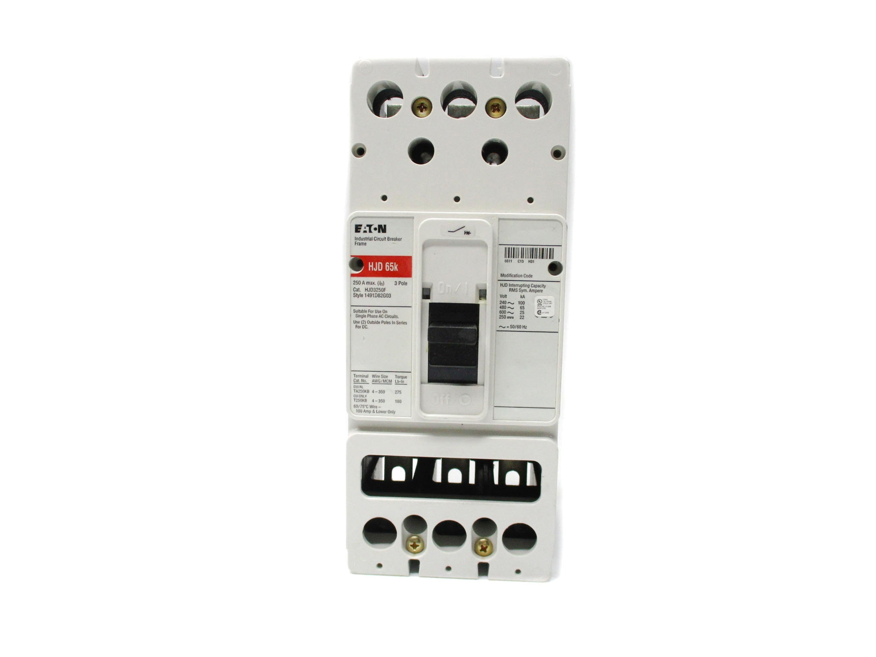 EATON HJD3250F 600V 250A NSNP