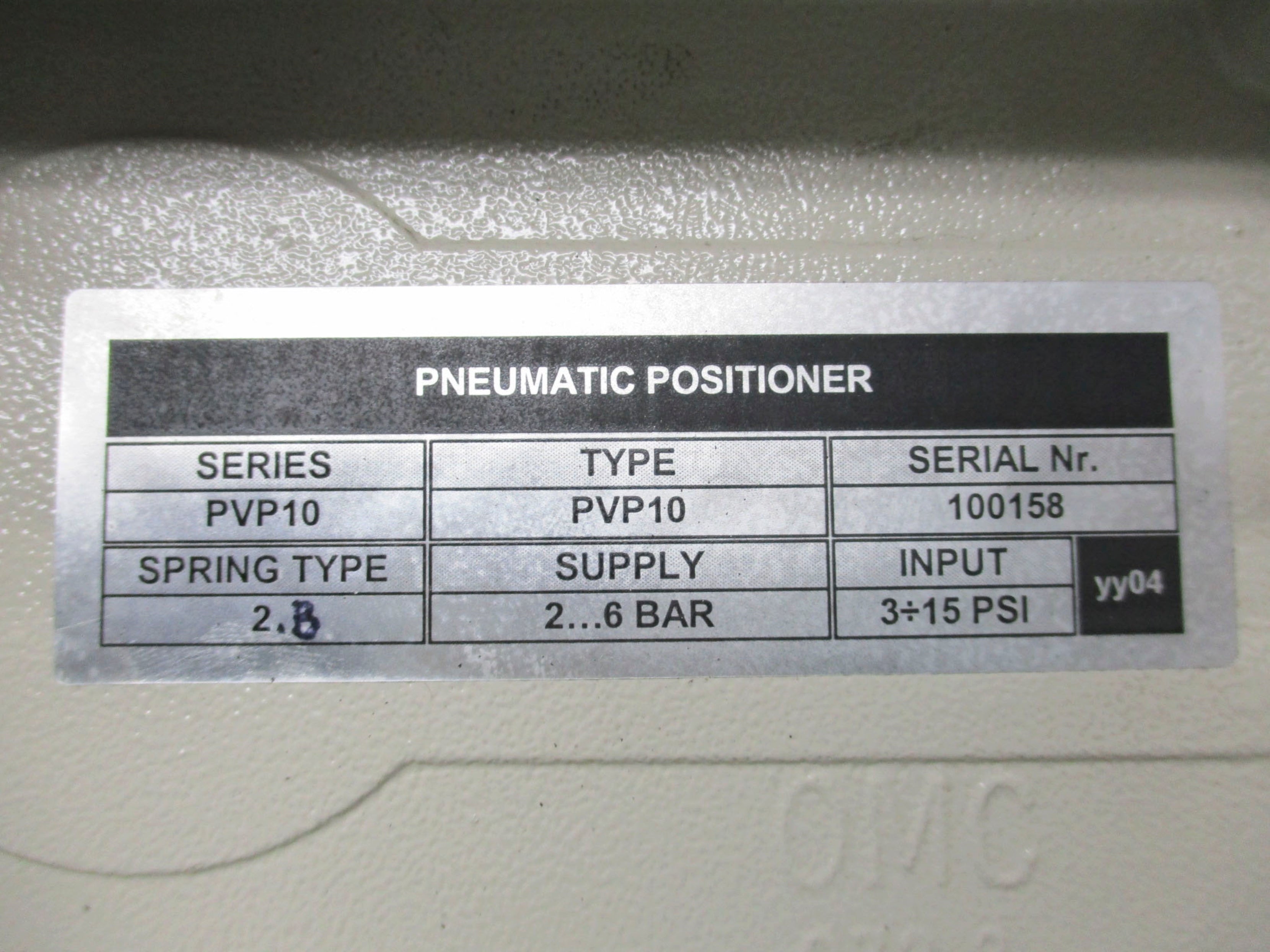 POSITIONER PVP10 UNMP