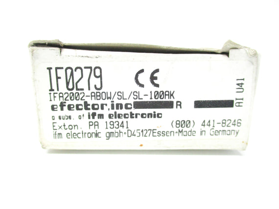 IFM EFECTOR IFA2002-ABOW/SL/LS/100-AK IF0279 NSMP