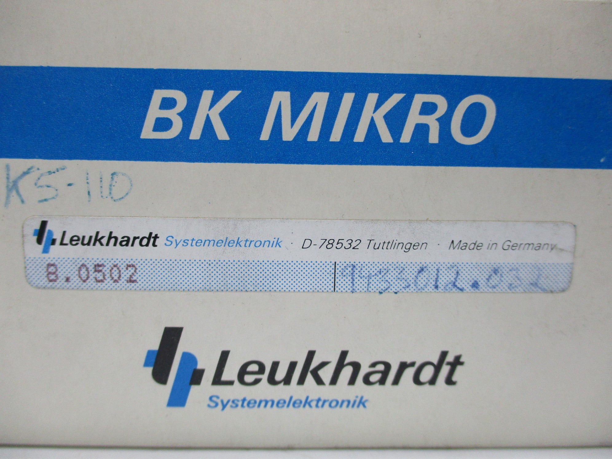 LEUKHARDT B.0502.01 NSMP