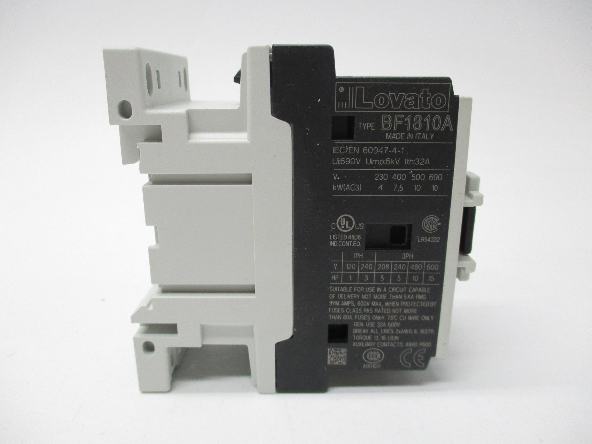 LOVATO BF1810A12060 120VAC NSMP