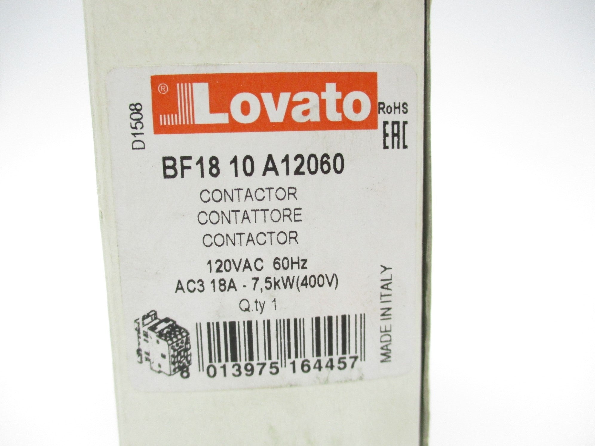 LOVATO BF1810A12060 120VAC NSMP