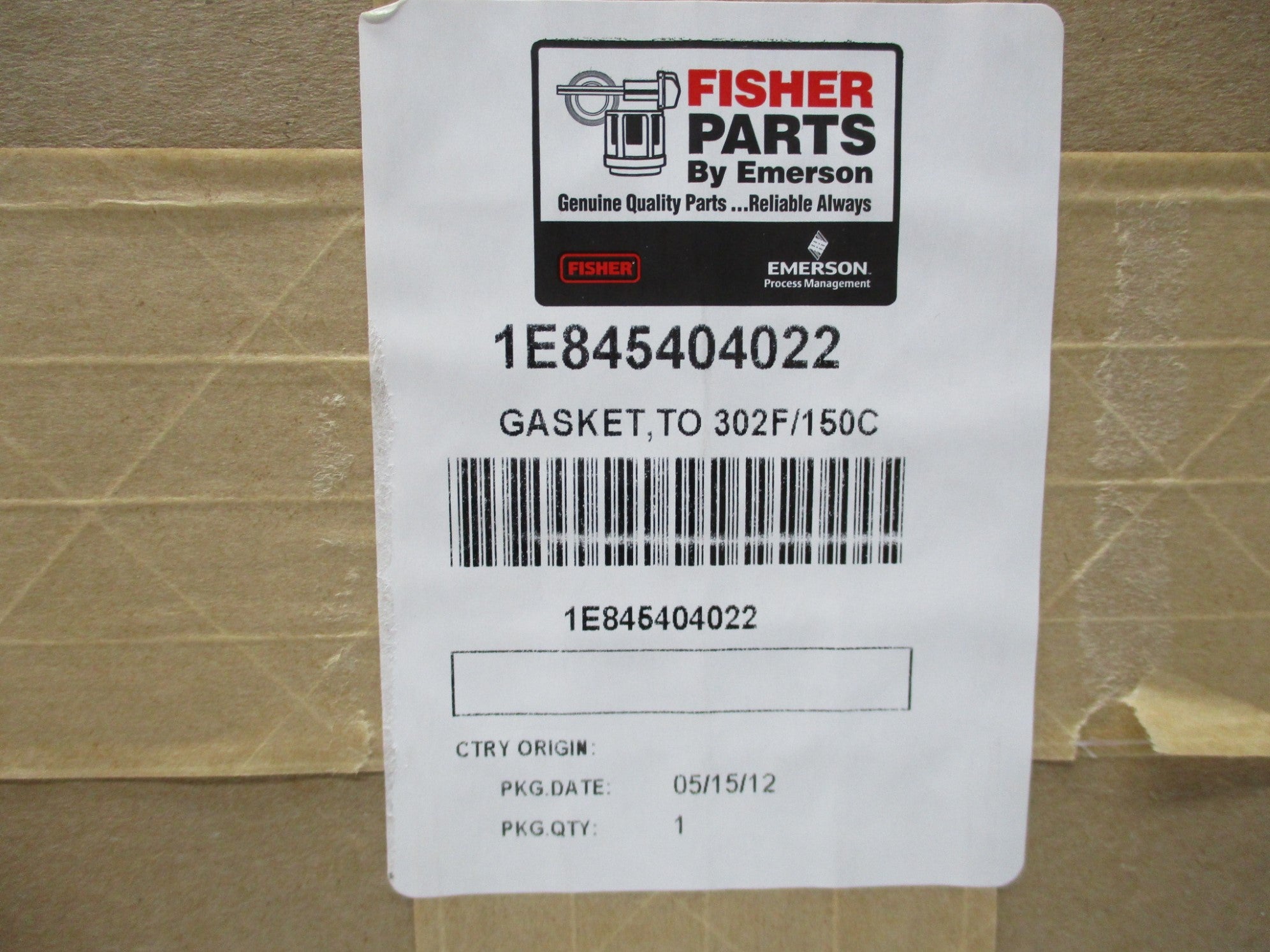 FISHER 1E845404022 NSMP