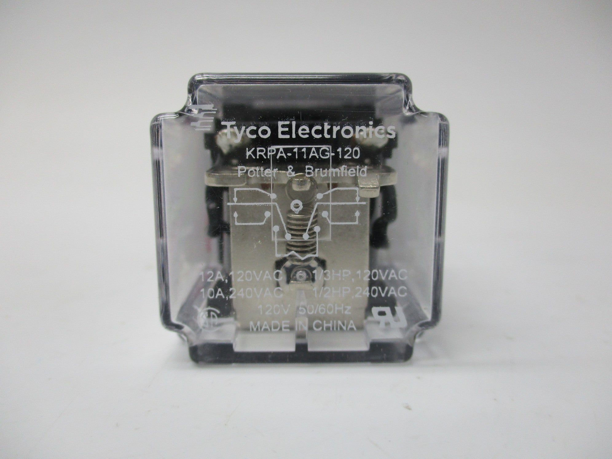 TYCO ELECTRONICS KRPA-11AG-120 120VAC 12A NSNP