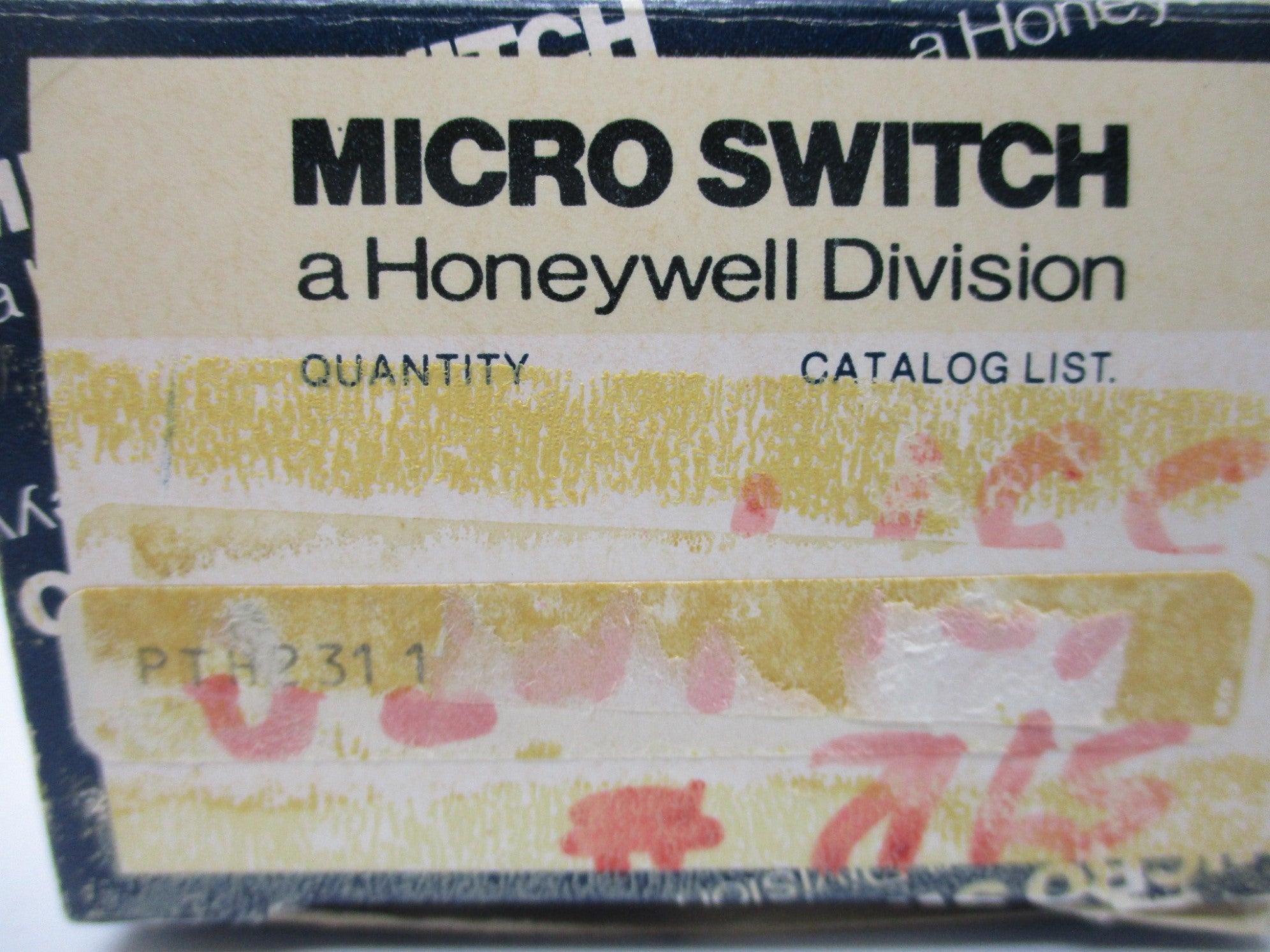 HONEYWELL PTH2311 NSMP