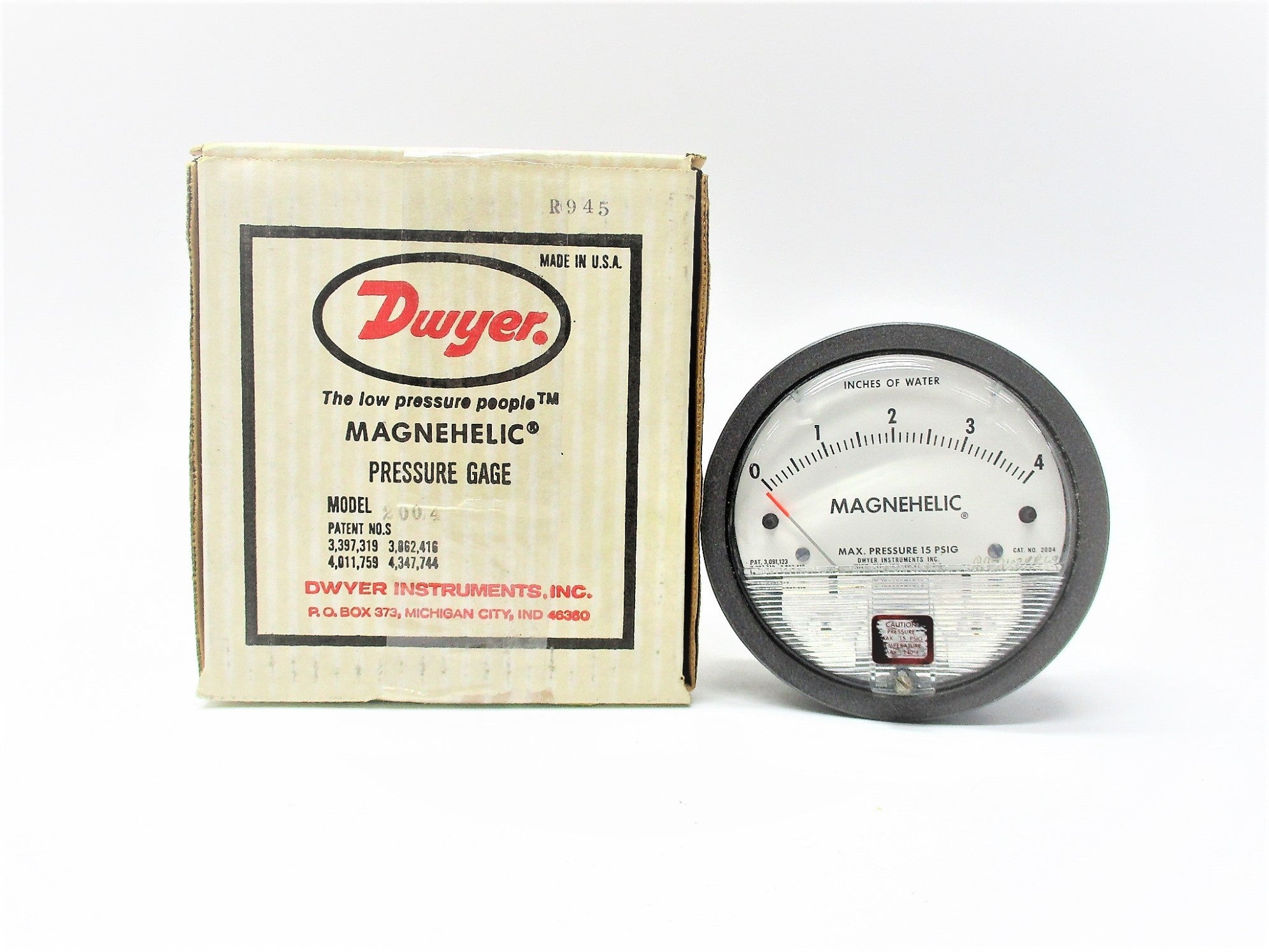 DWYER 2004 15PSI 0-4 NSMP