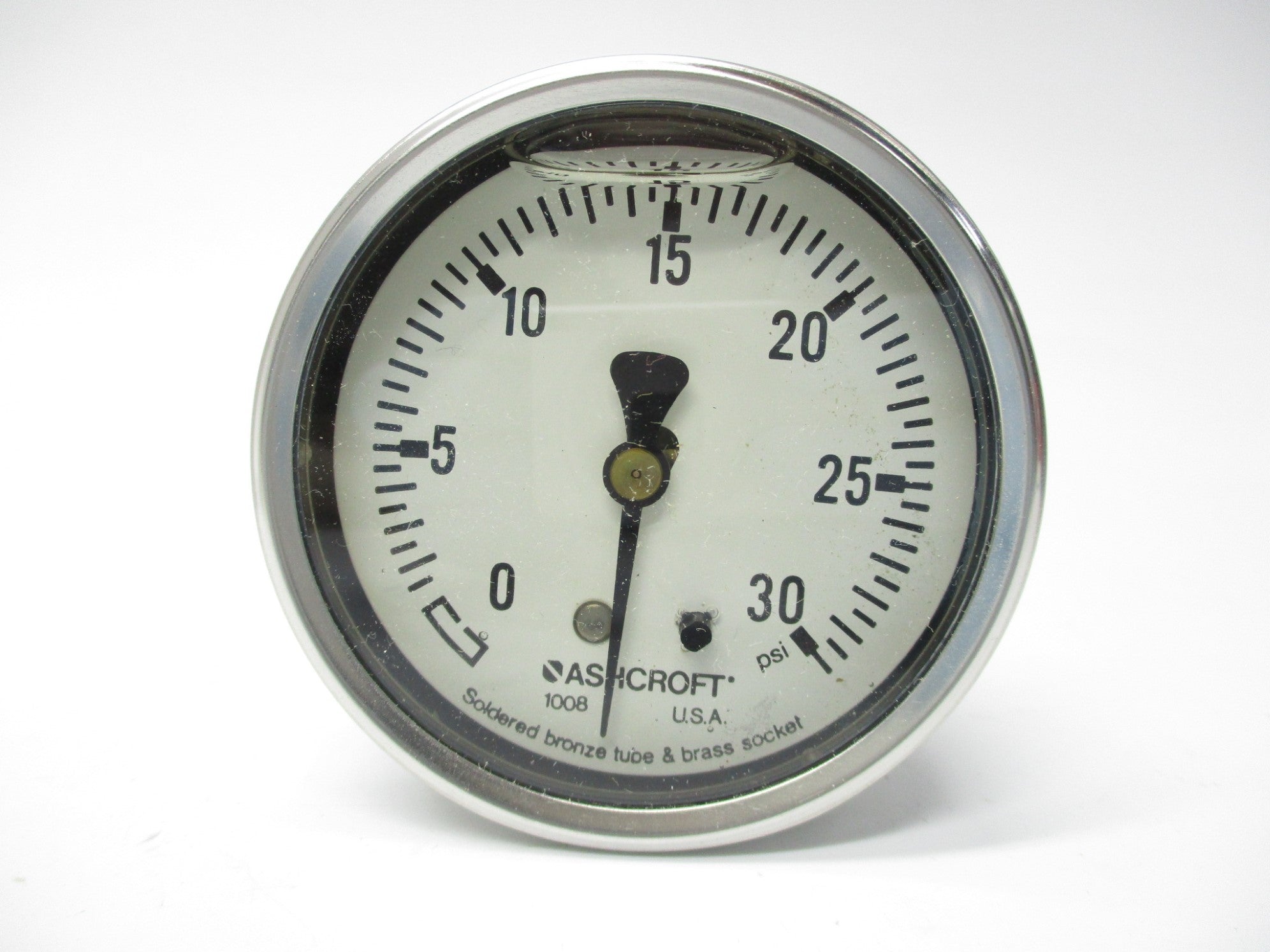 ASHCROFT 631008AL02B30# 0-30PSI 63MM NSMP