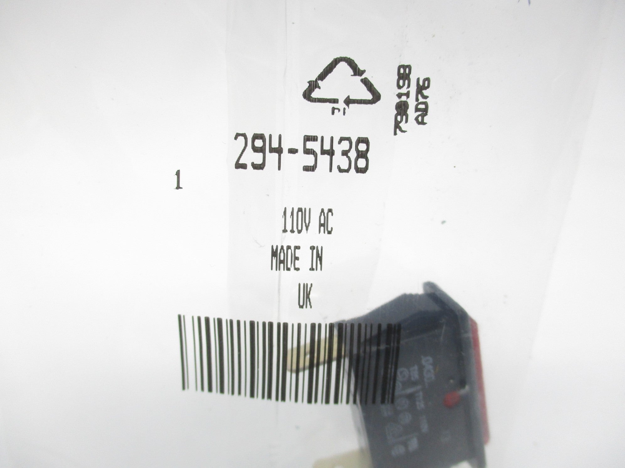SWITCH 294-5438 NSNP