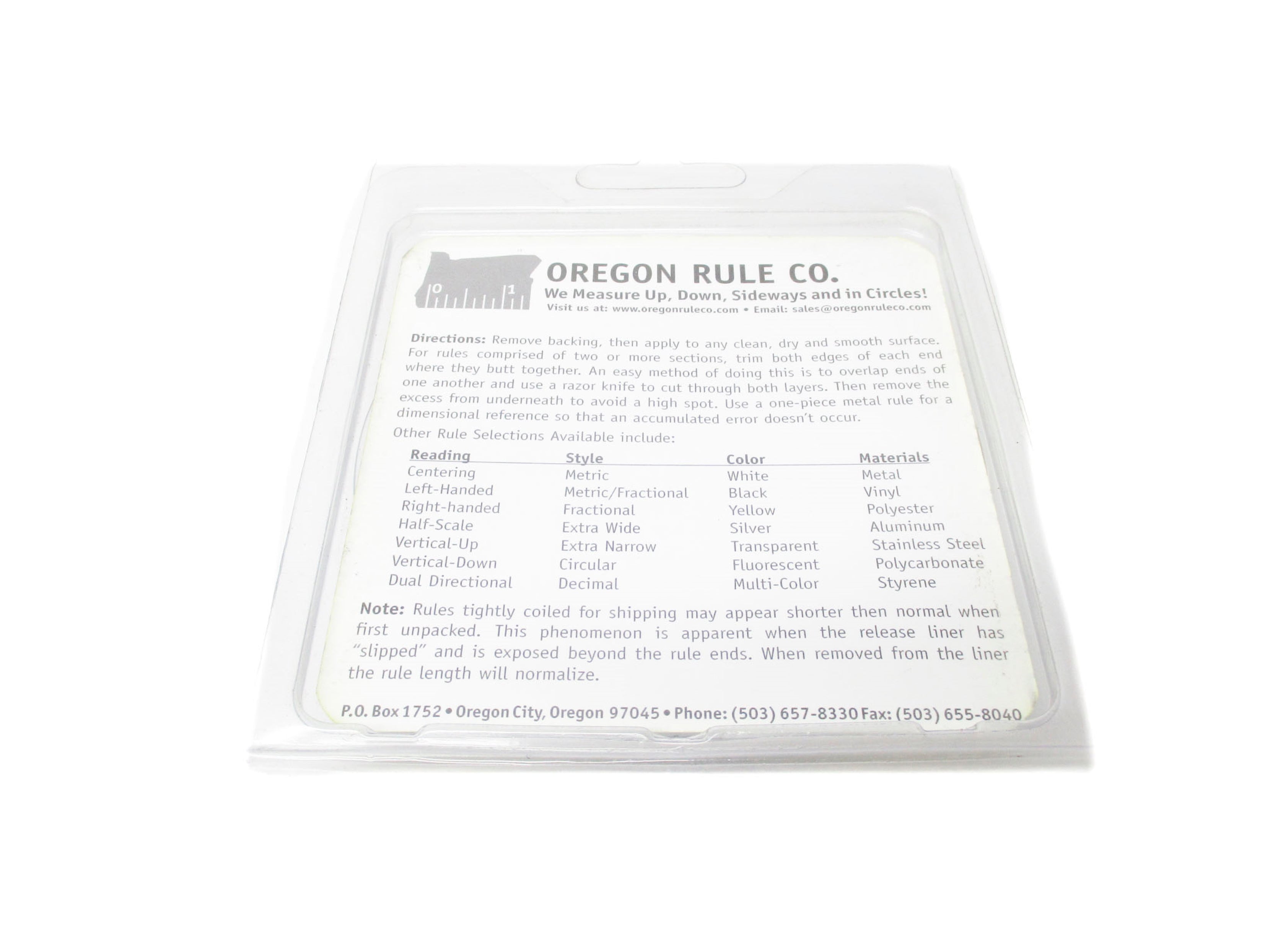 OREGON RULE FN-S036R-TC NSMP